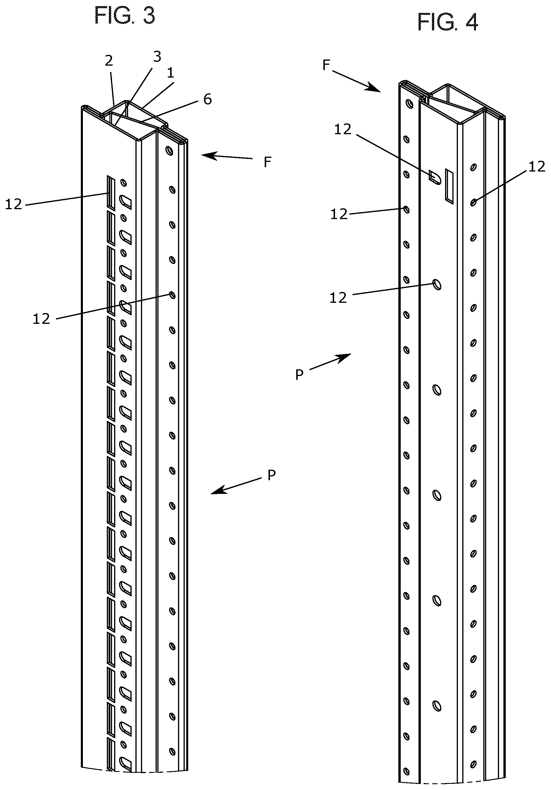 Patent US12107398 Figure 2 – Structural profile for electrical cabinet