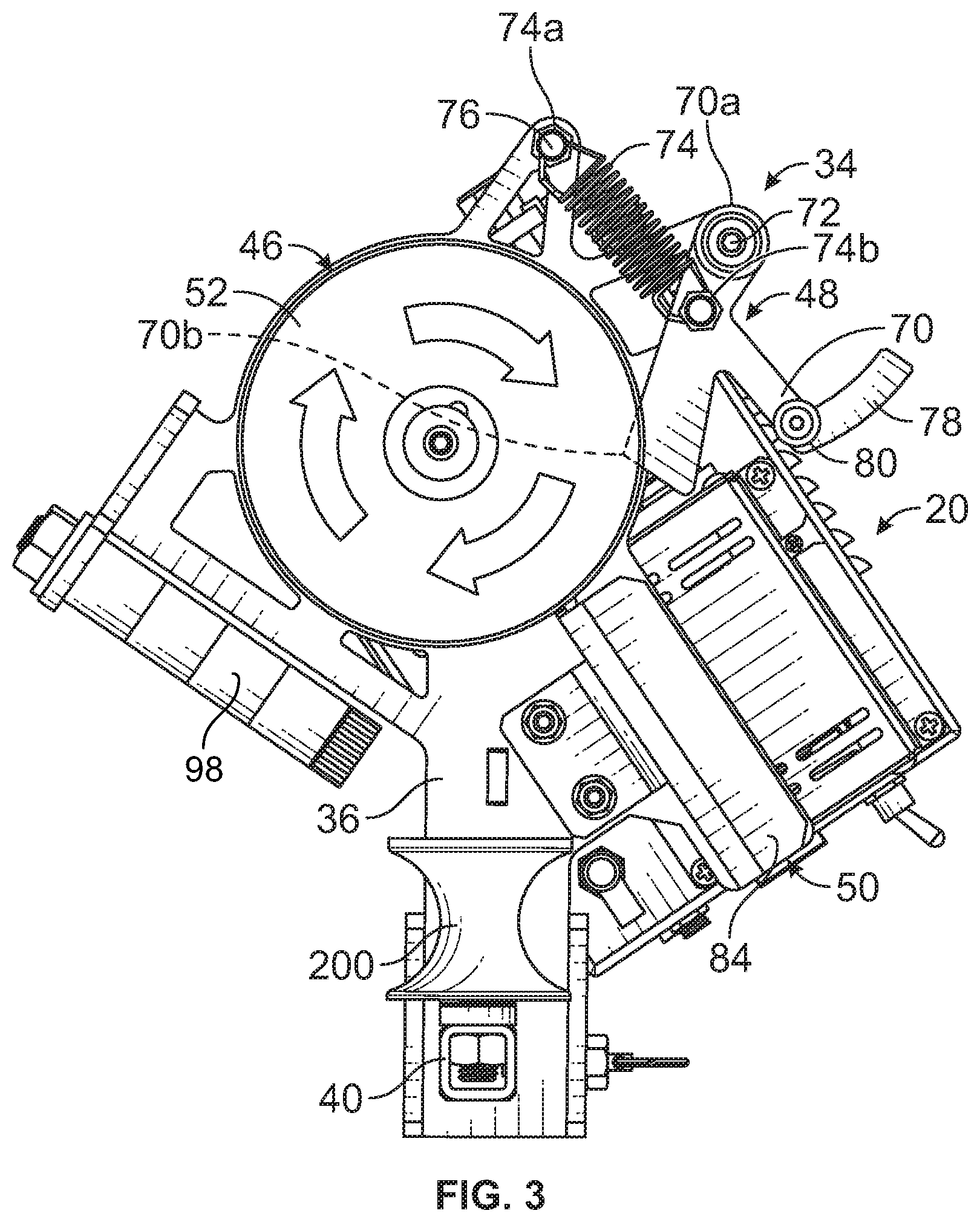 Patent US12107399 Figure 3 – Cable puller adapter for use with a cable puller and its method of use