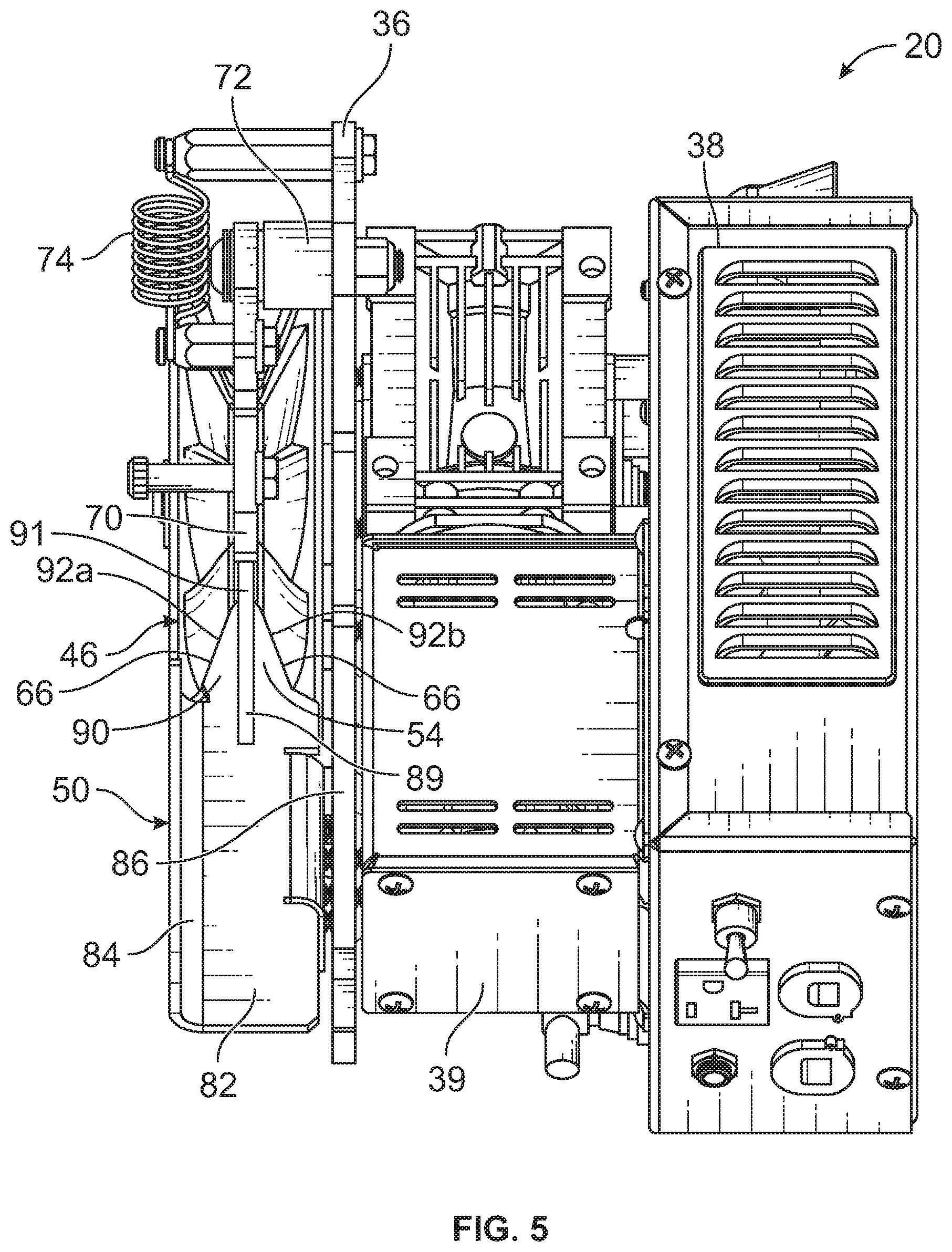Patent US12107399 Figure 5 – Cable puller adapter for use with a cable puller and its method of use