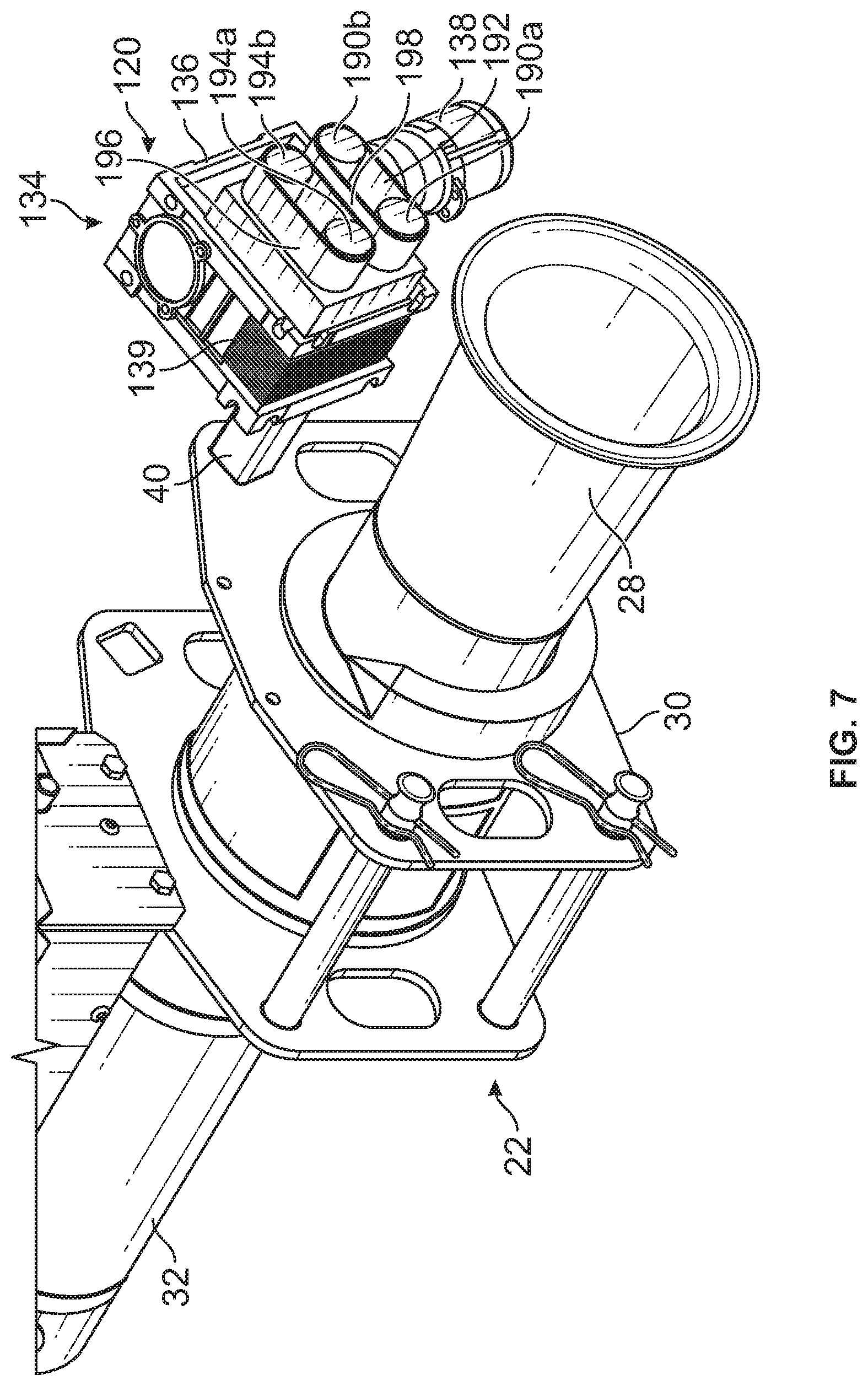 Patent US12107399 Figure 7 – Cable puller adapter for use with a cable puller and its method of use
