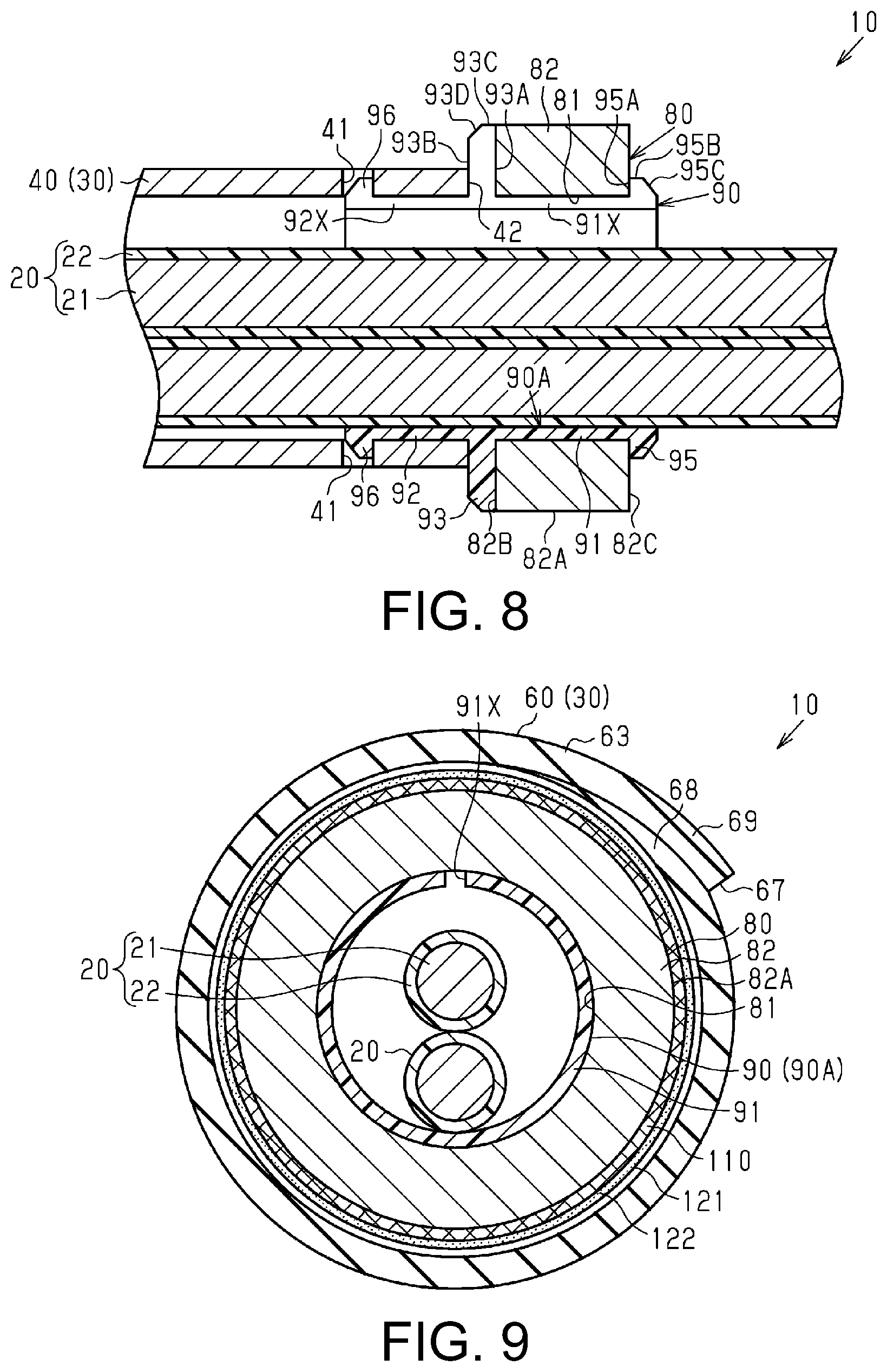 Patent US12107402 Figure 6 – Wire harness