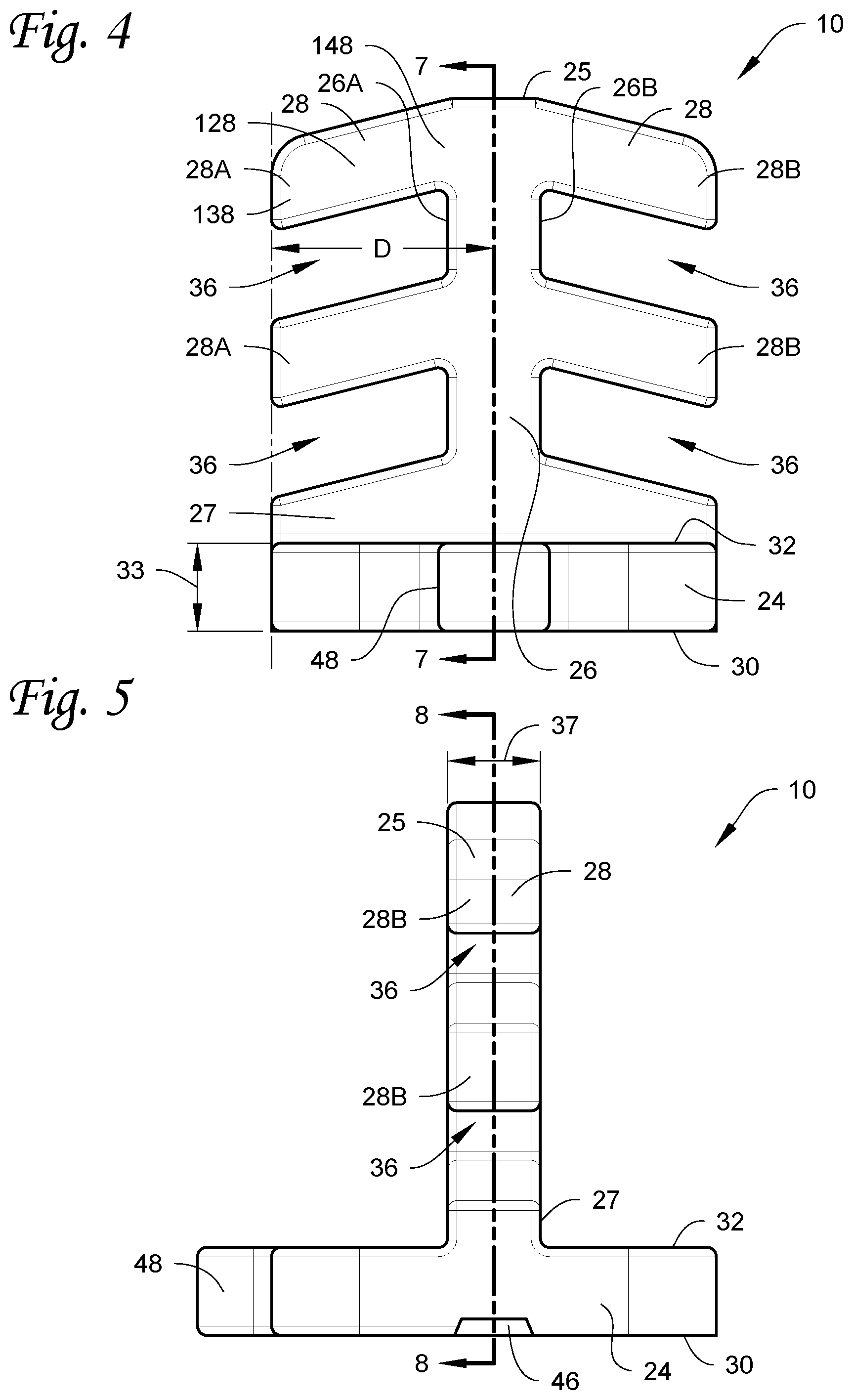 Patent US12107403 Figure 3 – Cable organizer magnetically attachable to a ferromagnetic surface and configured for supporting cables