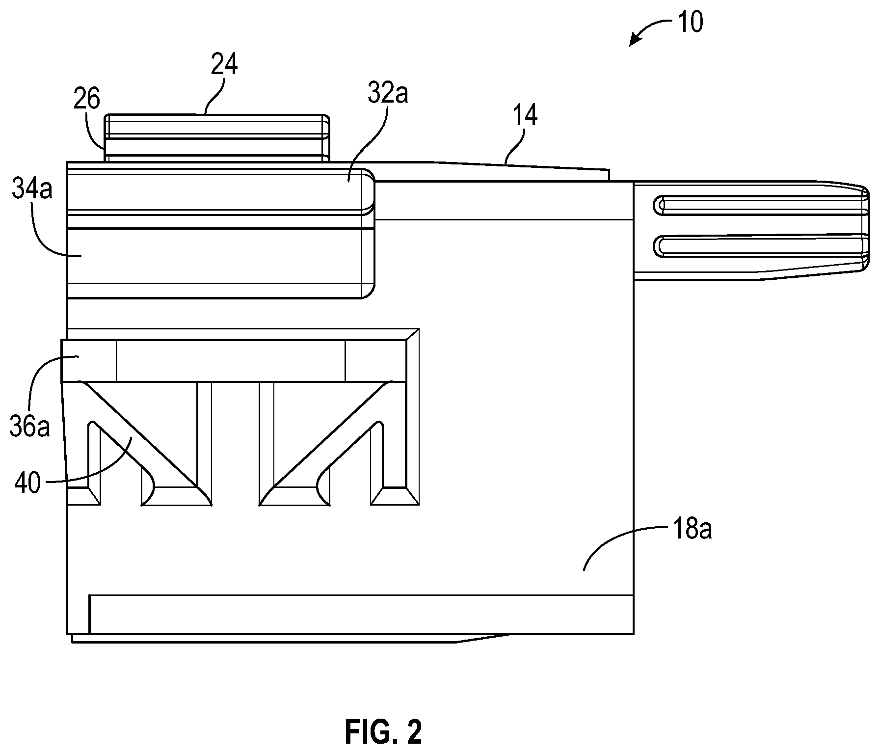Patent US12107404 Figure 2 – Junction box assembly having an ancillary box