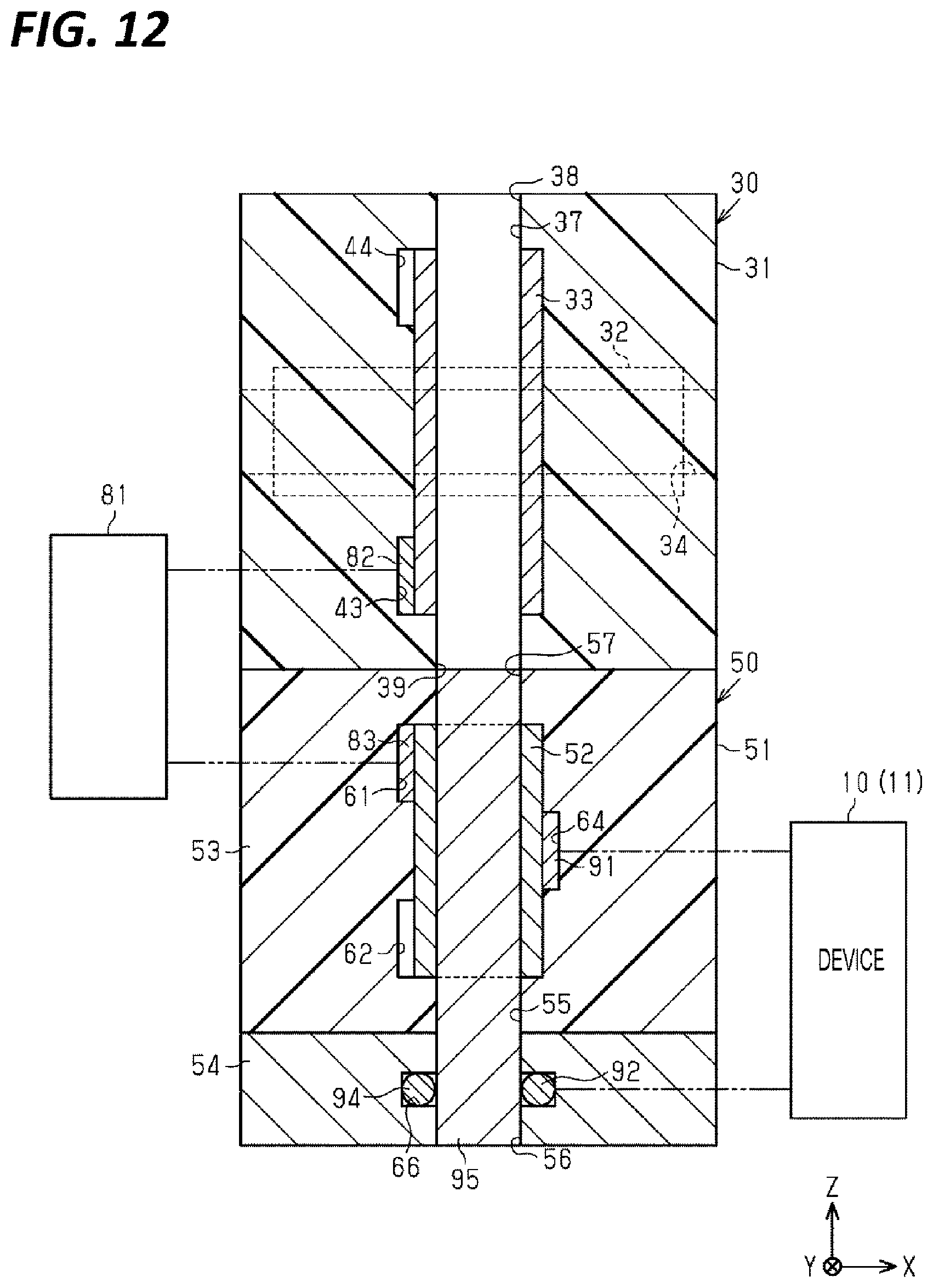 Patent US12107406 Figure 7 – Power supply block, wiring unit, and wiring system