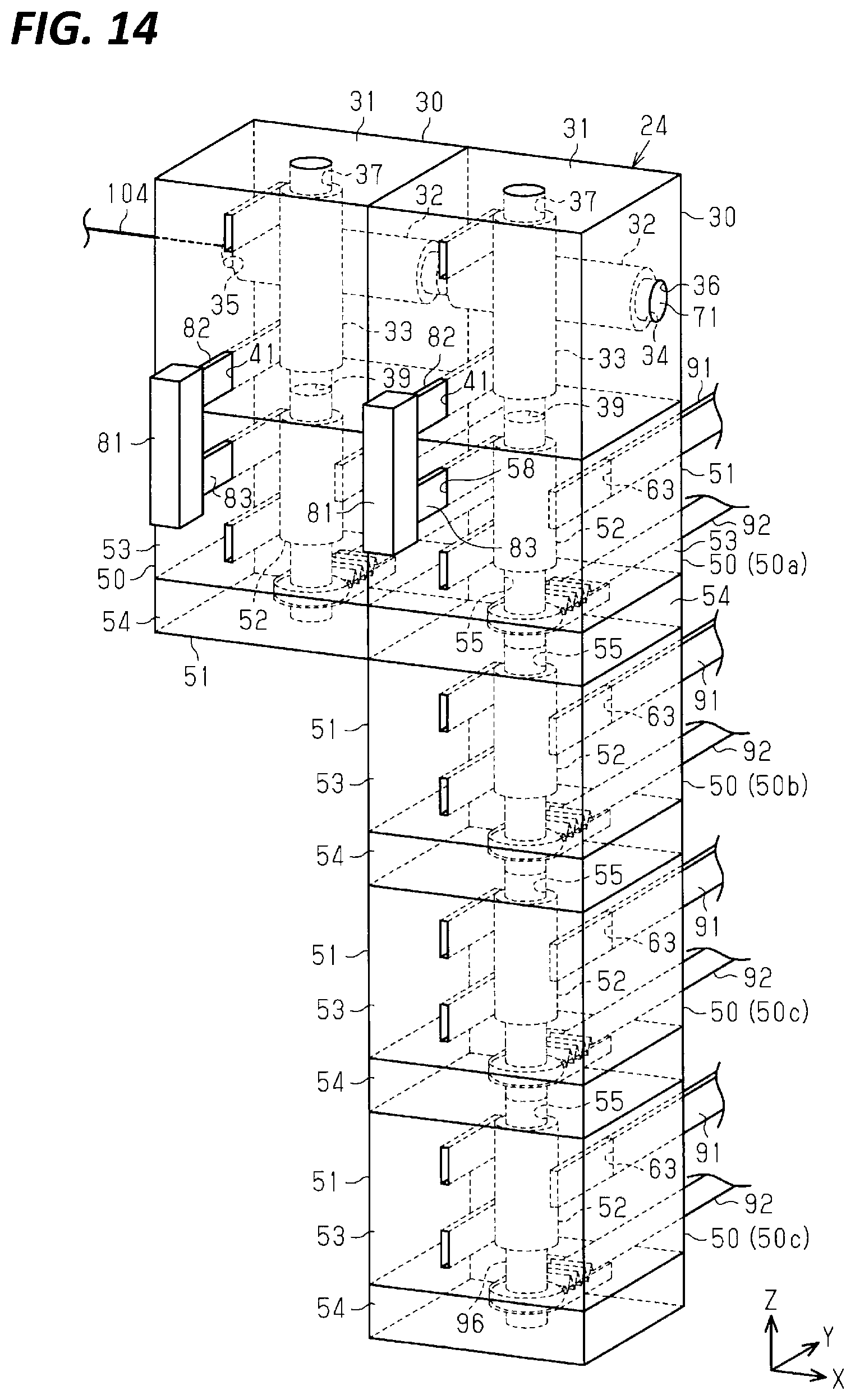 Patent US12107406 Figure 9 – Power supply block, wiring unit, and wiring system