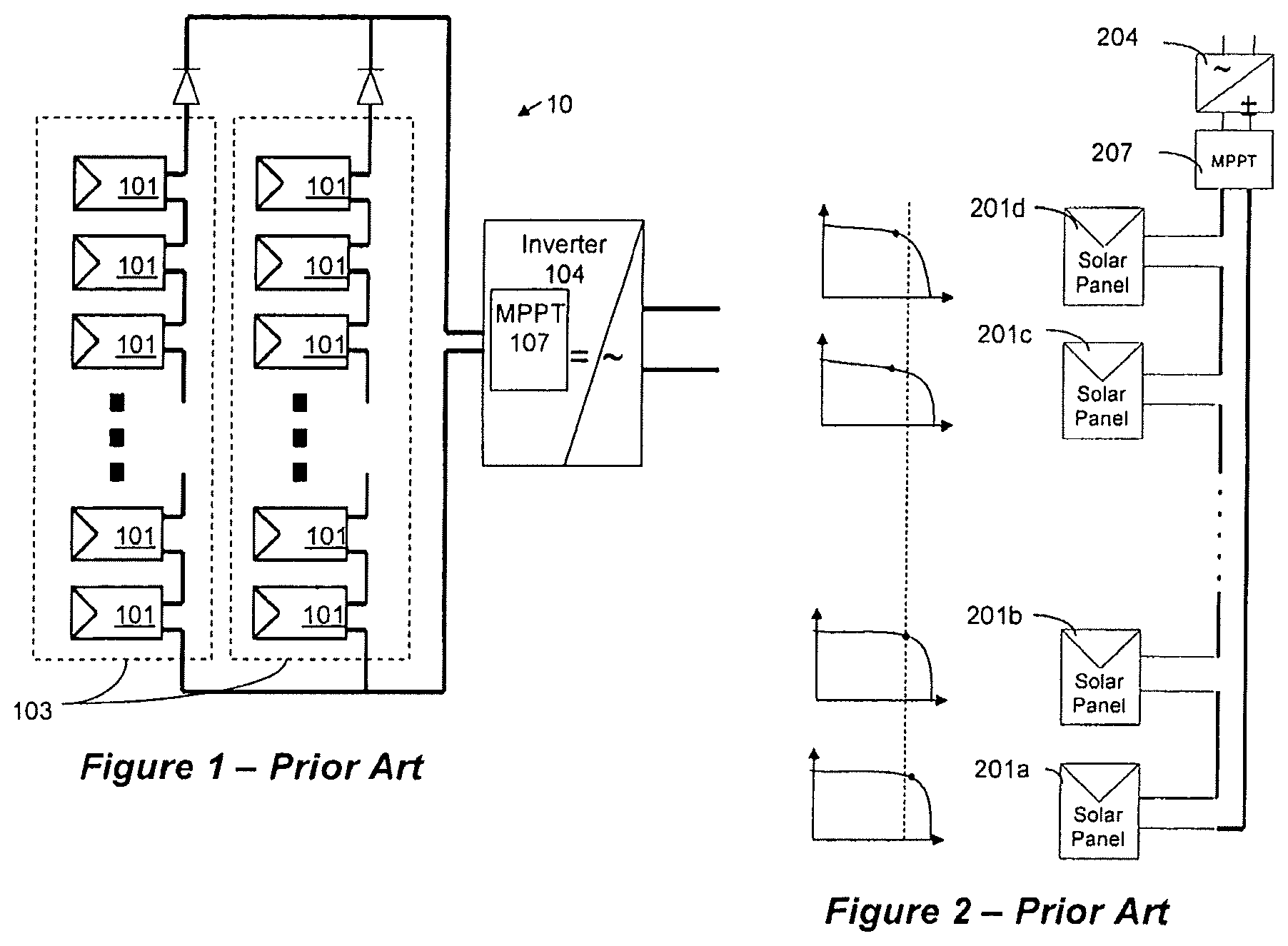 Patent US12107417 Figure 1 – Distributed power harvesting systems using DC power sources
