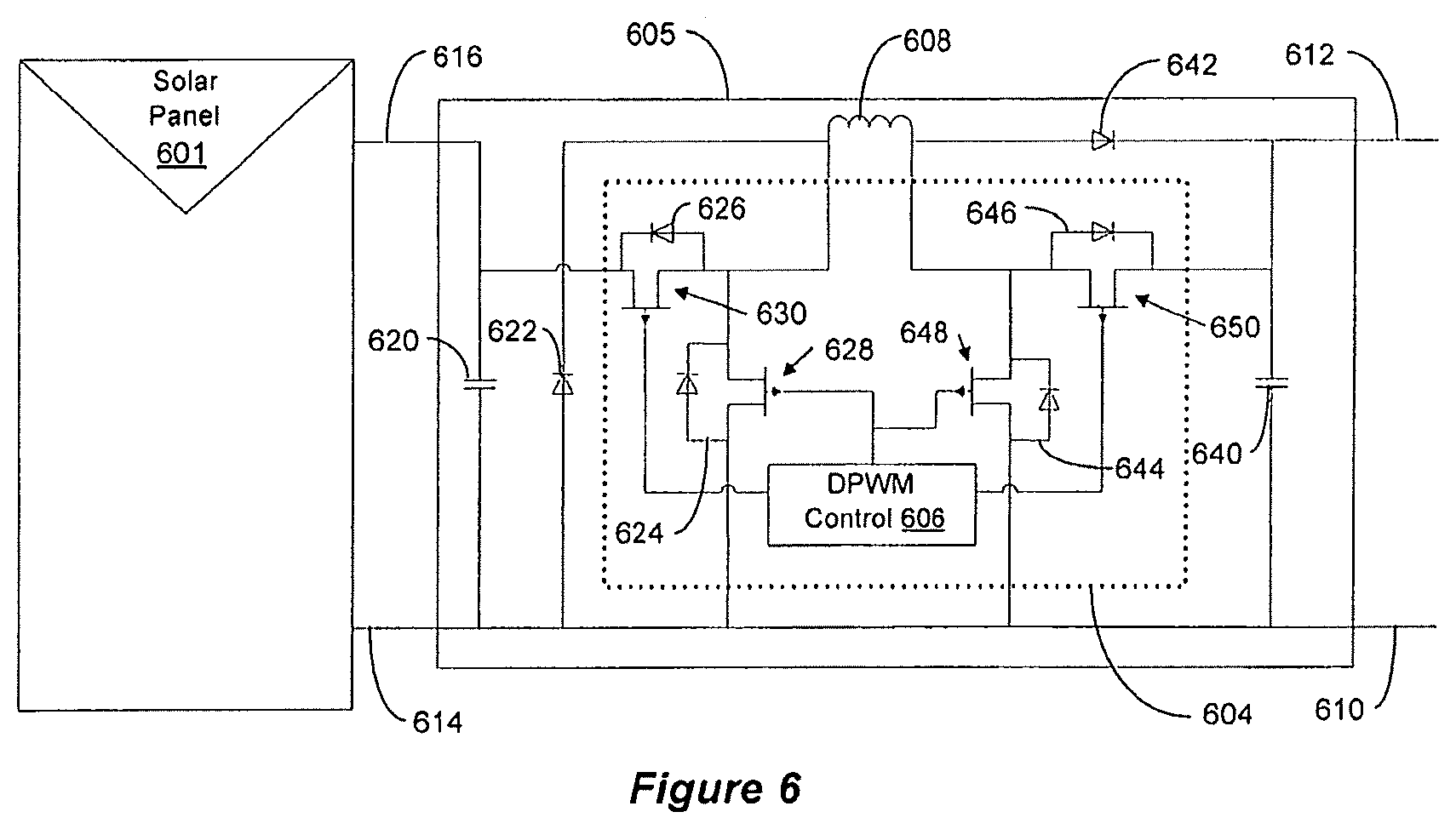 Patent US12107417 Figure 7 – Distributed power harvesting systems using DC power sources