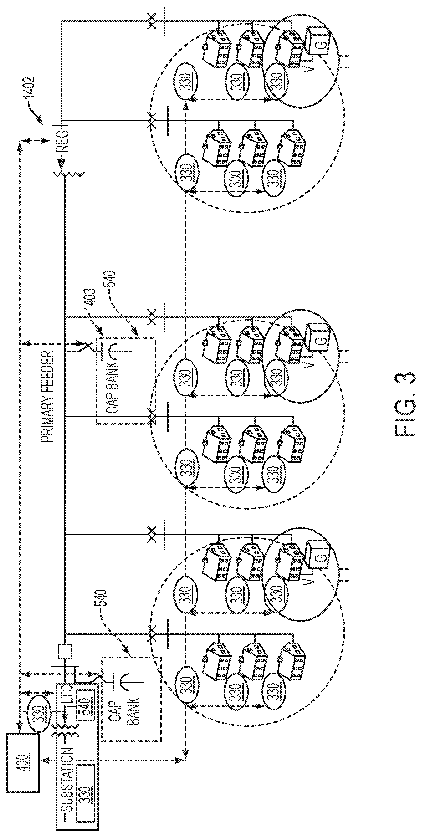 Patent US12107422 Figure 3 – Systems and methods for volt-ampere reactive control and optimization