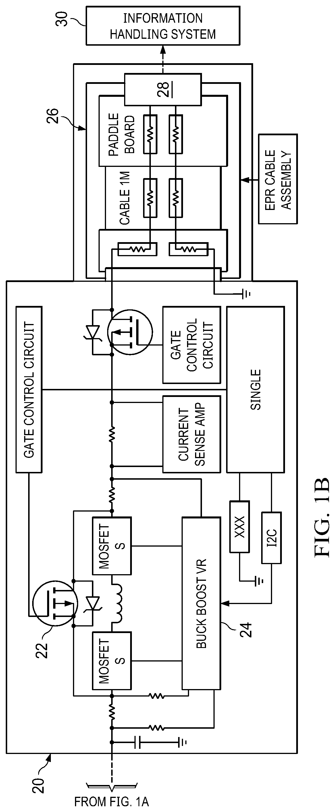 Patent US12107423 Figure 2 – System and method for selecting a voltage on a barrel adapter interface