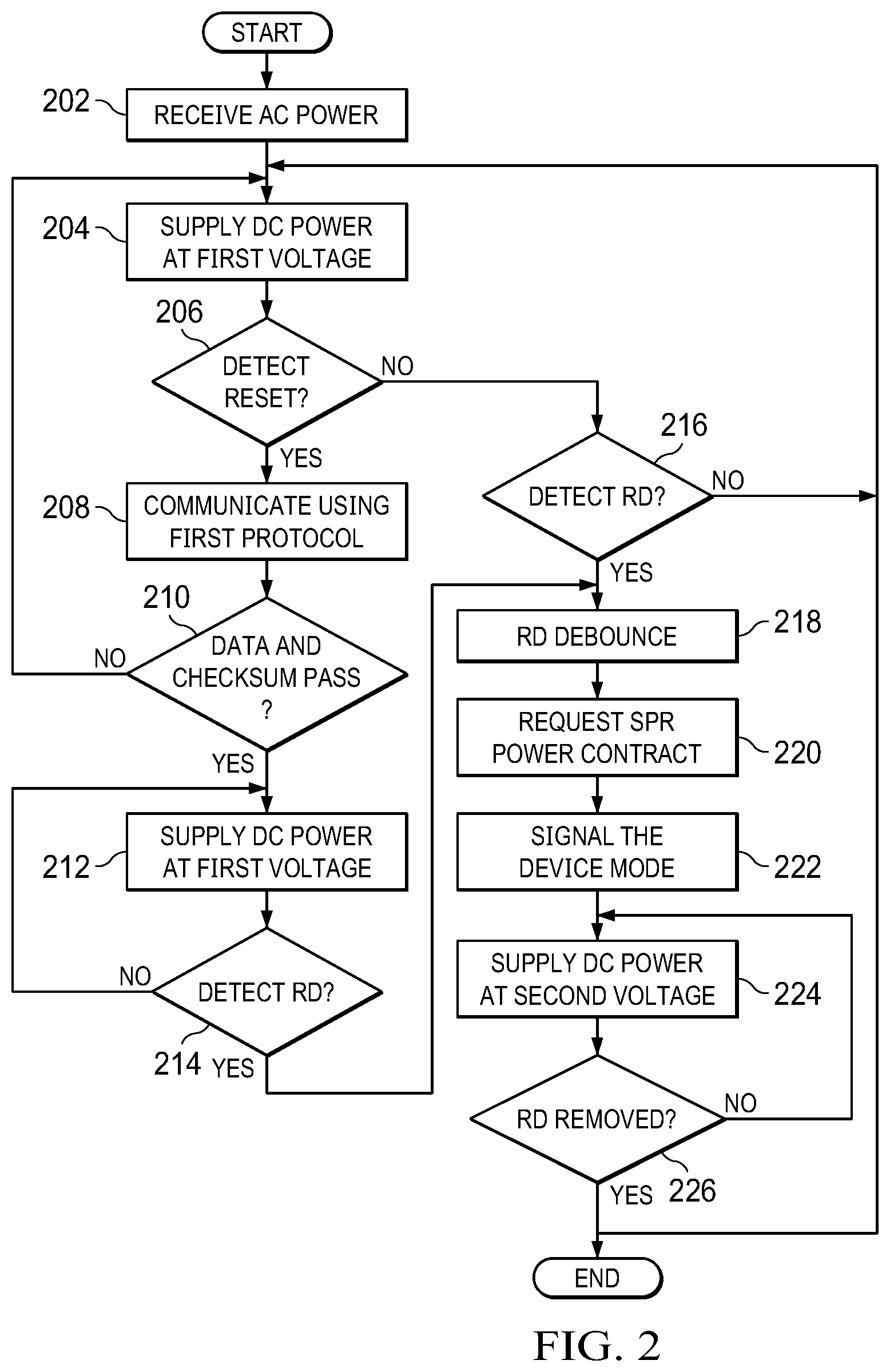 Patent US12107423 Figure 3 – System and method for selecting a voltage on a barrel adapter interface