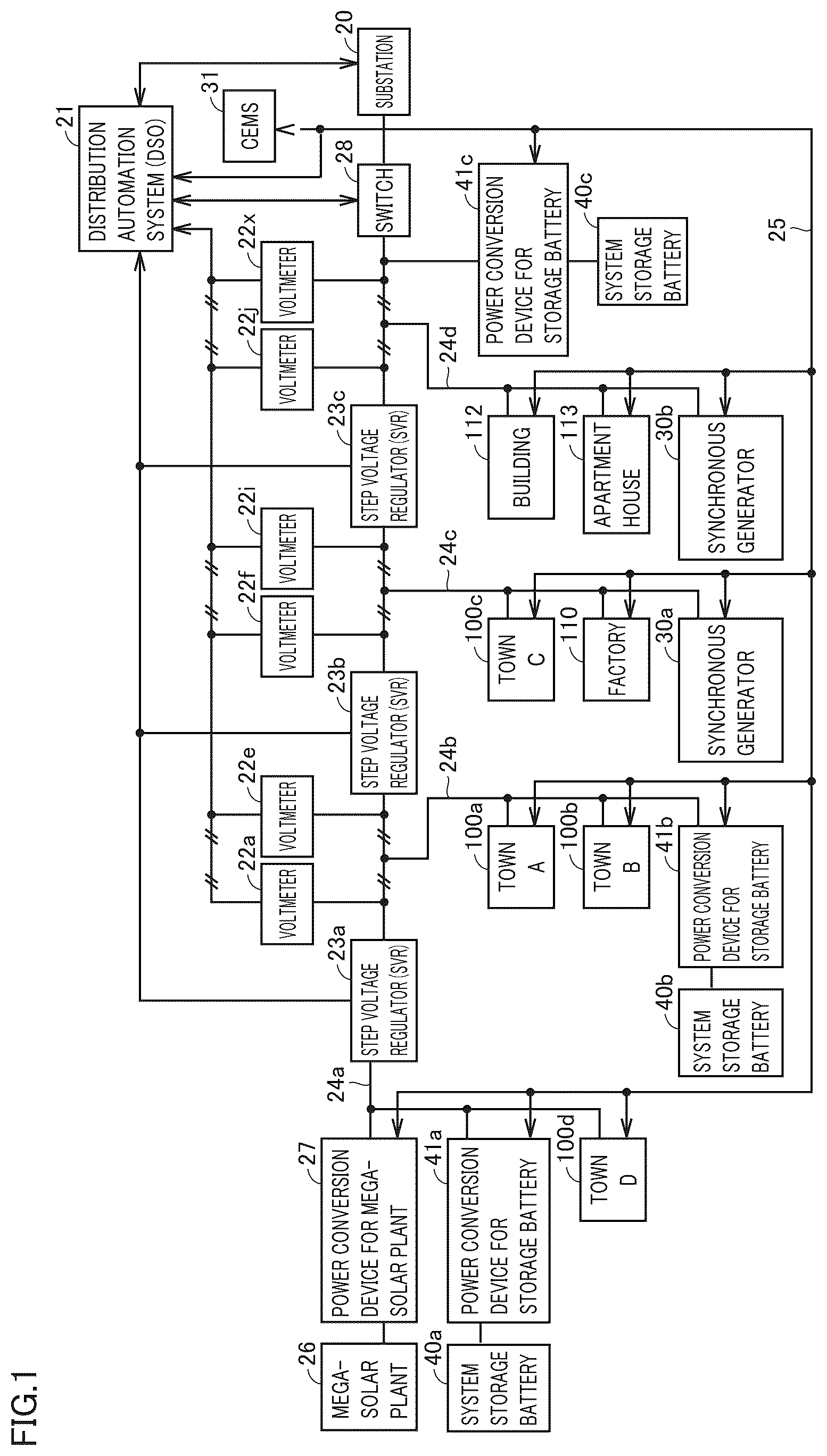 Patent US12107426 Figure 1 – Power conversion device