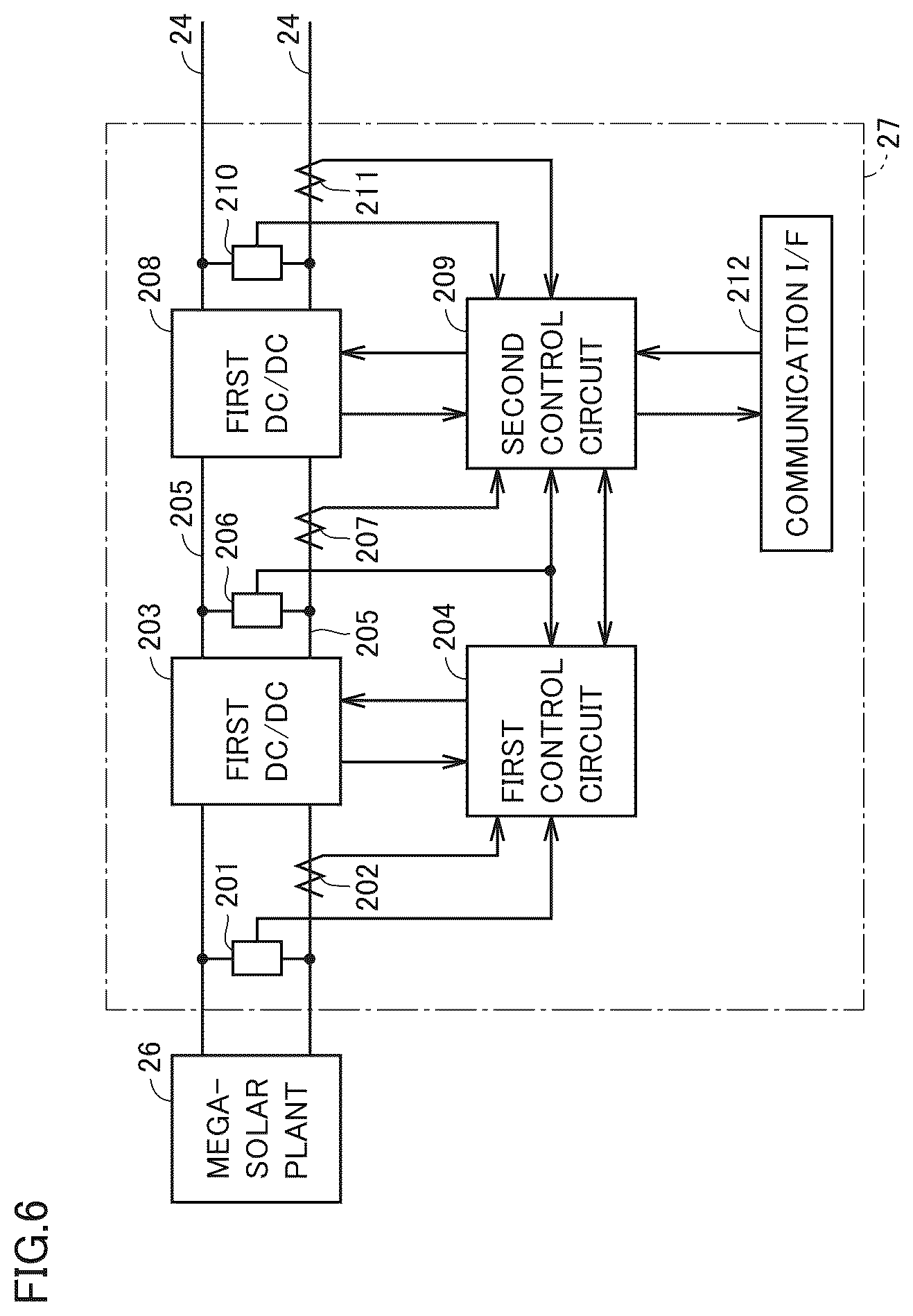 Patent US12107426 Figure 6 – Power conversion device