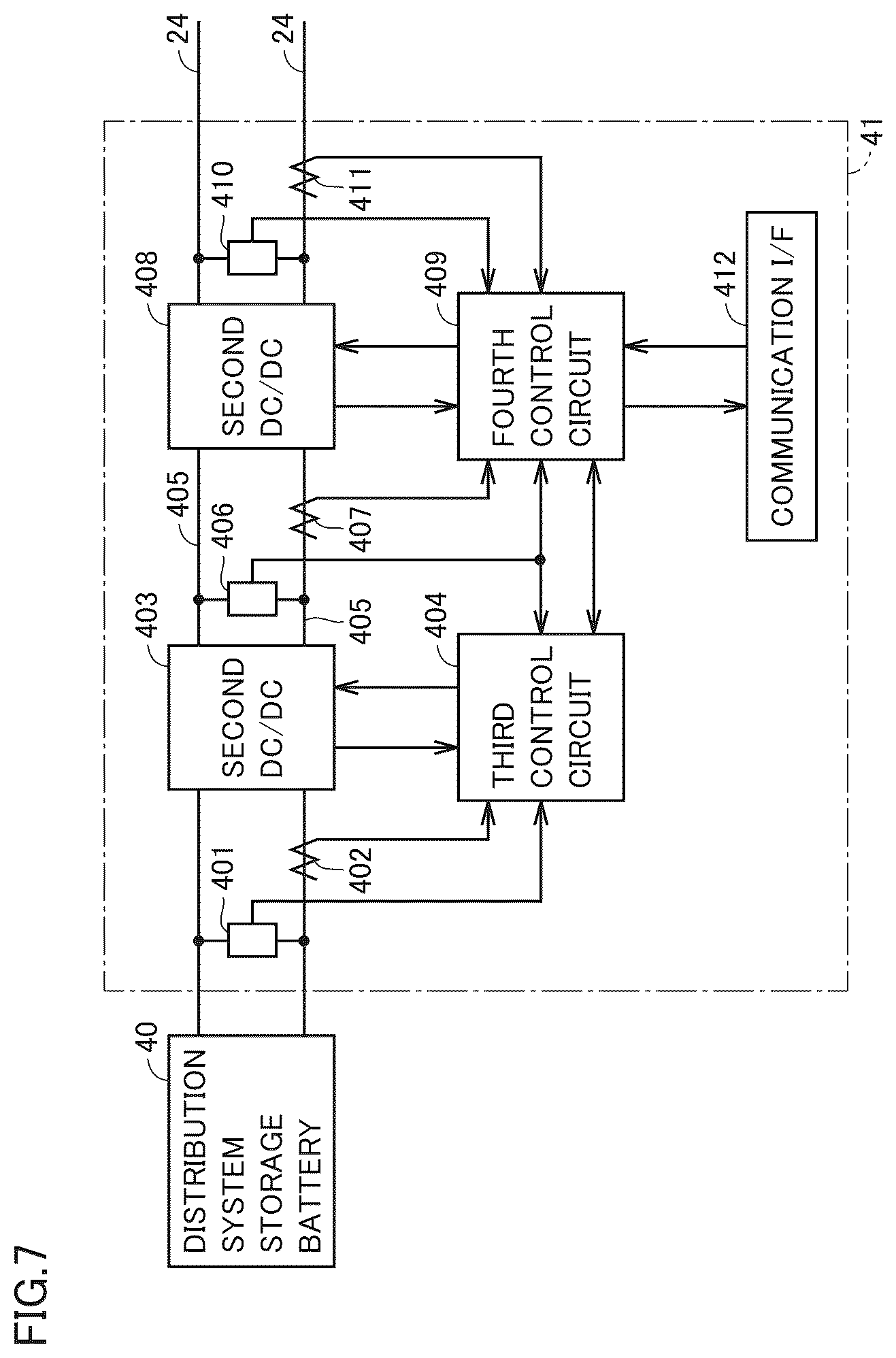 Patent US12107426 Figure 7 – Power conversion device