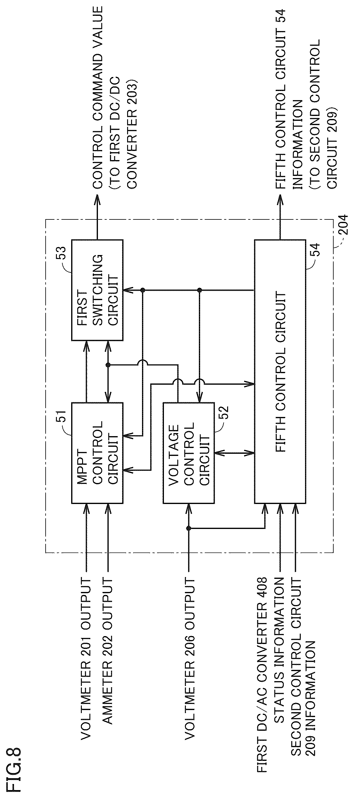 Patent US12107426 Figure 8 – Power conversion device