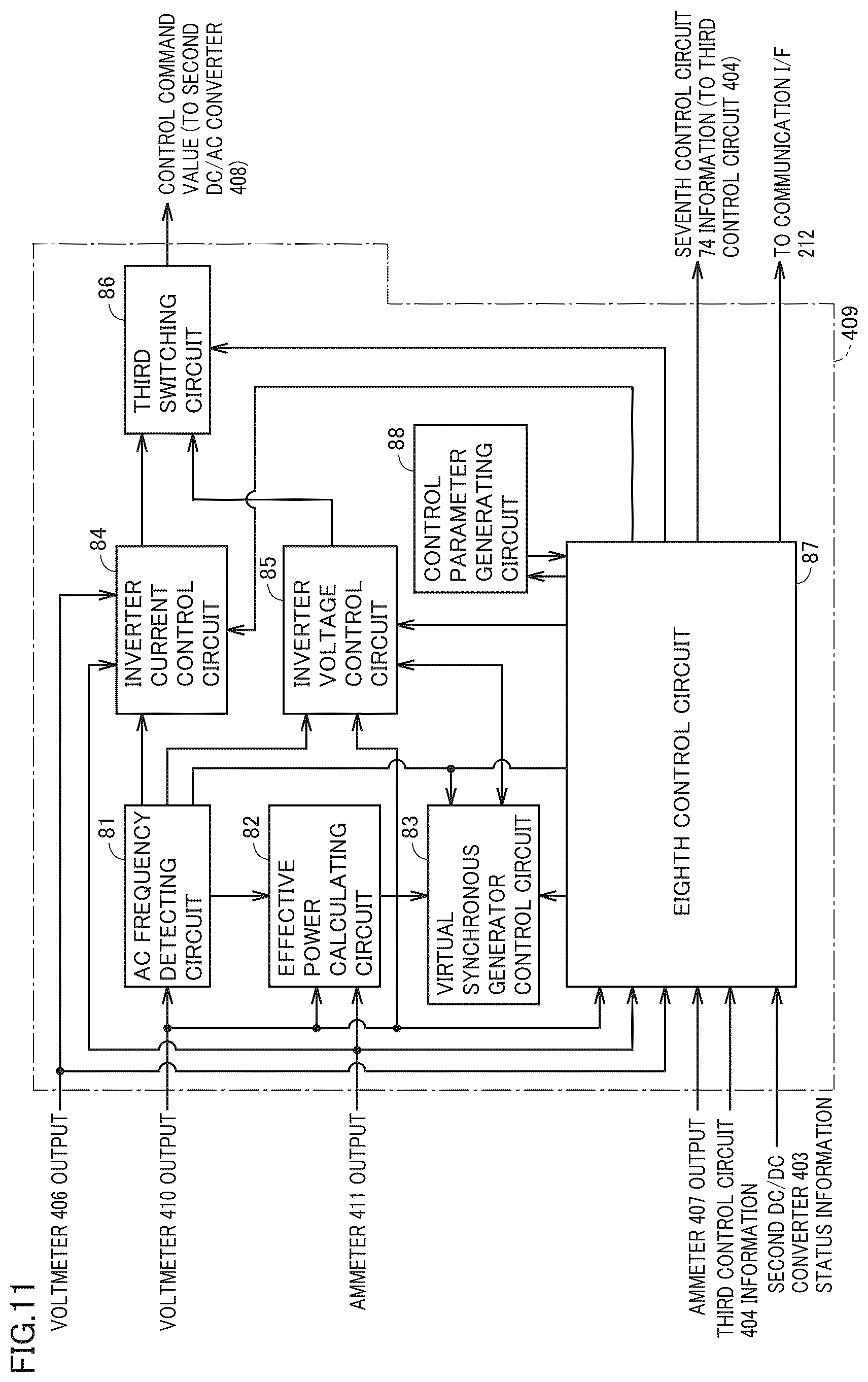 Patent US12107426 Figure 11 – Power conversion device