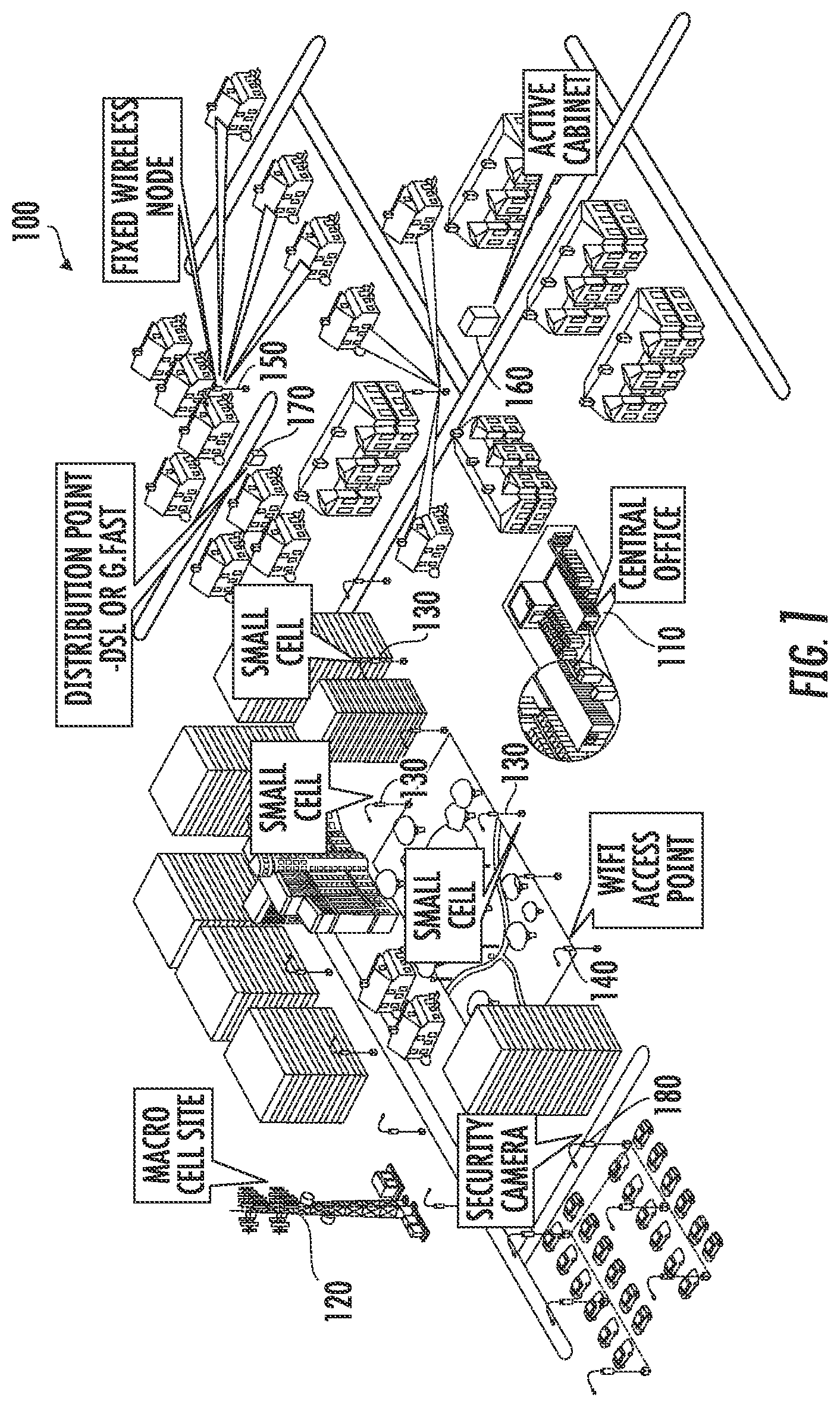 Patent US12107429 Figure 1 – Power boost for power and data connectivity micro grids for information and communication technology infrastructure and related methods and devices