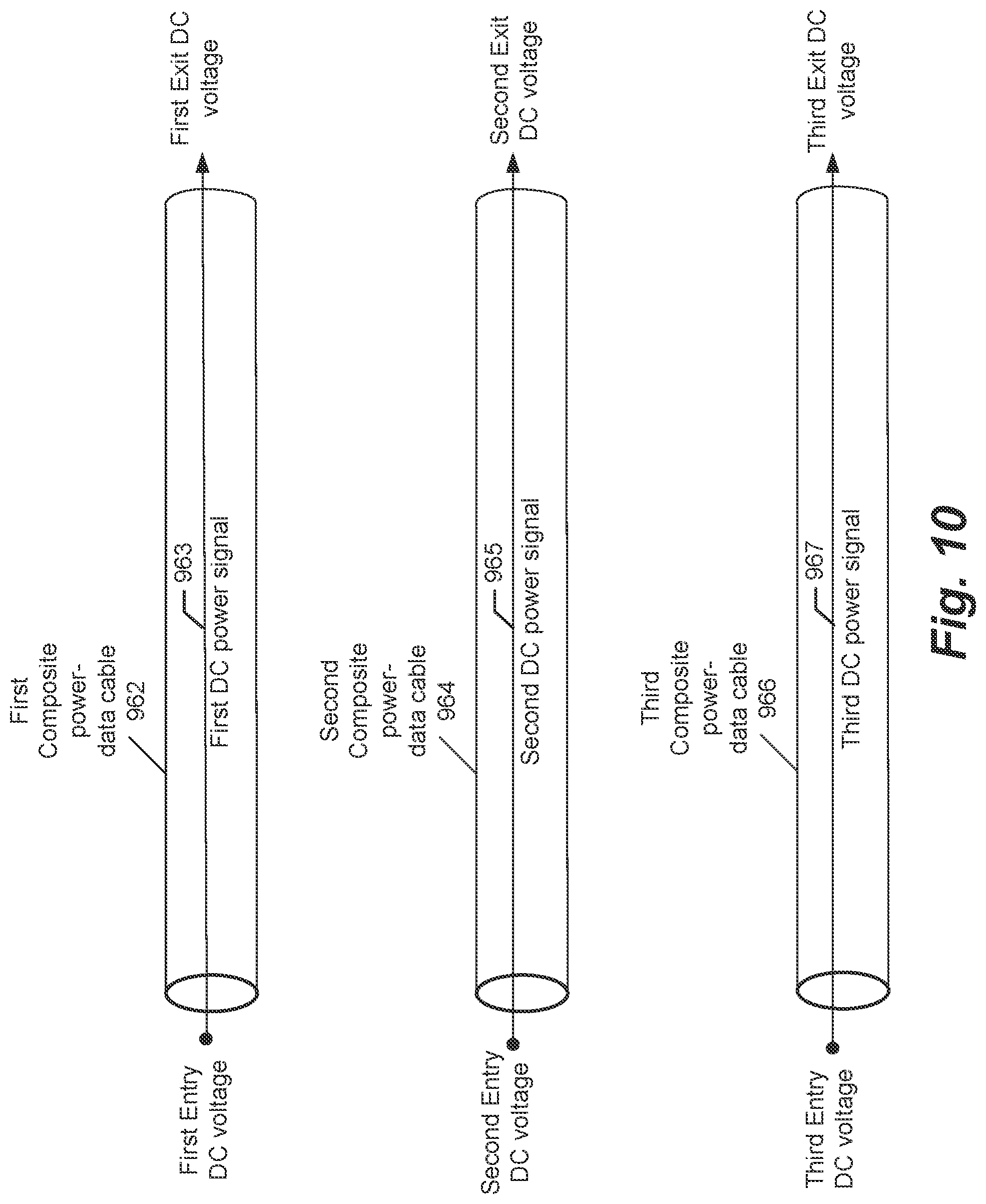 Patent US12107429 Figure 8 – Power boost for power and data connectivity micro grids for information and communication technology infrastructure and related methods and devices