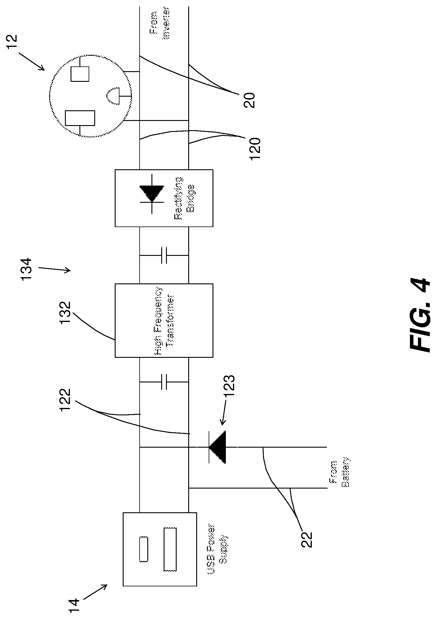 Patent US12107430 Figure 3 – AC and DC electrical outlet