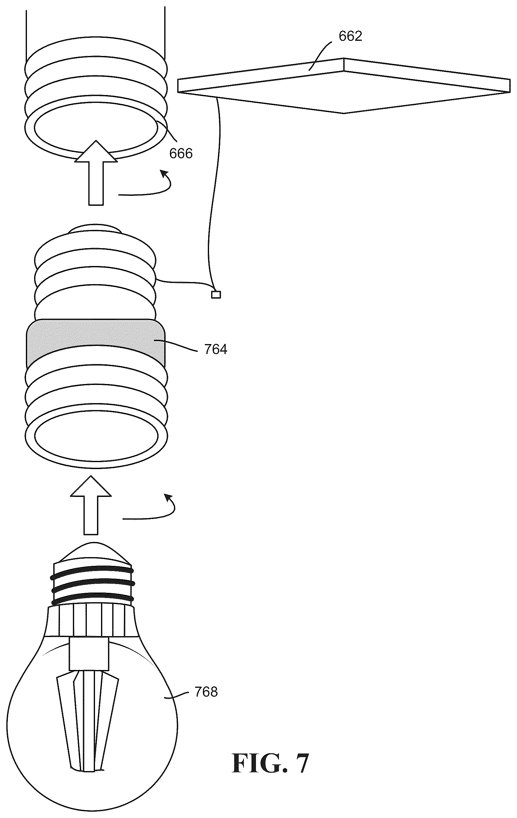 Patent US12107431 Figure 7 – Wireless power system technology implemented in lighting infrastructure