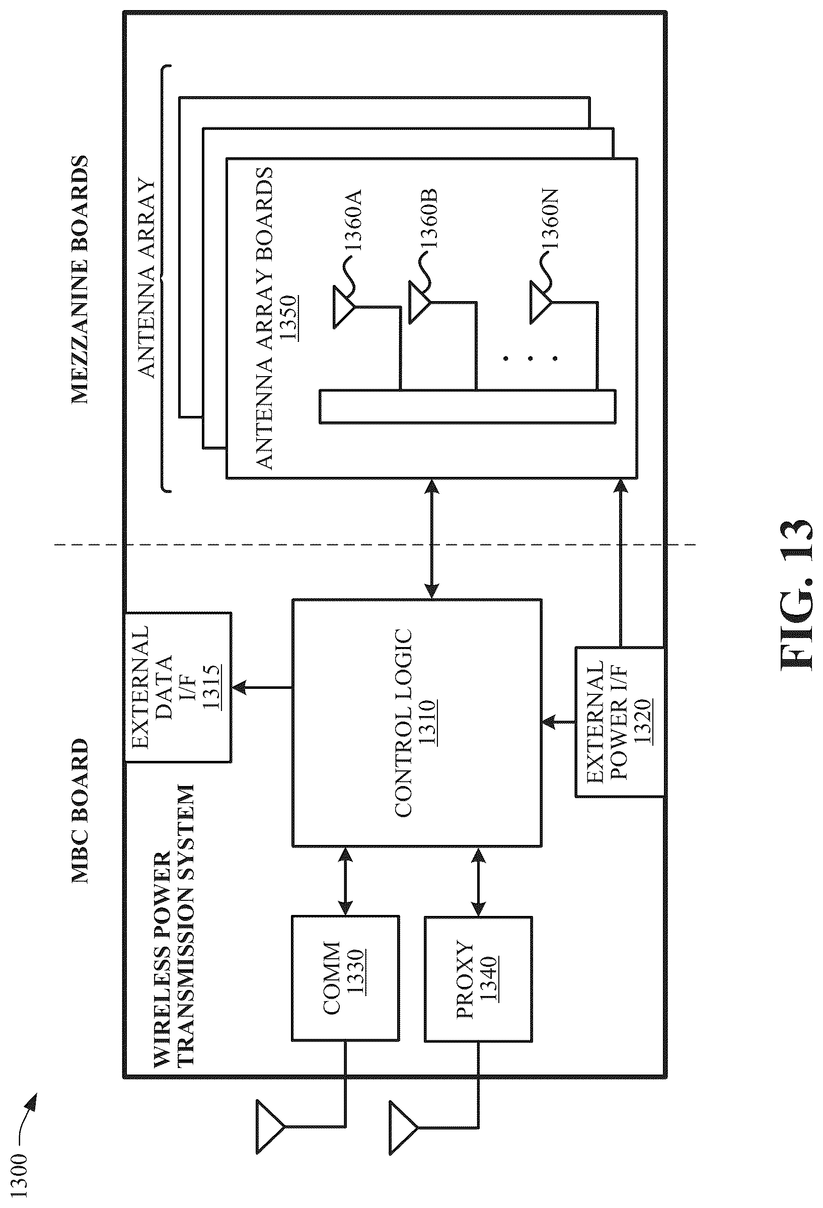 Patent US12107431 Figure 13 – Wireless power system technology implemented in lighting infrastructure
