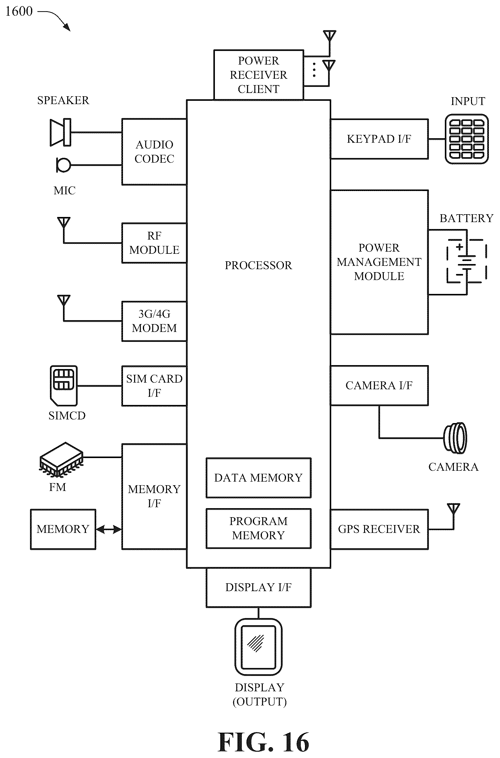 Patent US12107431 Figure 16 – Wireless power system technology implemented in lighting infrastructure
