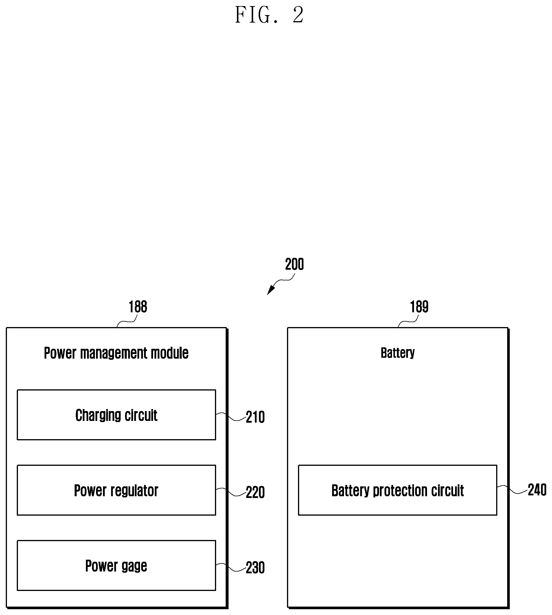Patent US12107432 Figure 2 – Electronic device and method for controlling operation of electronic device