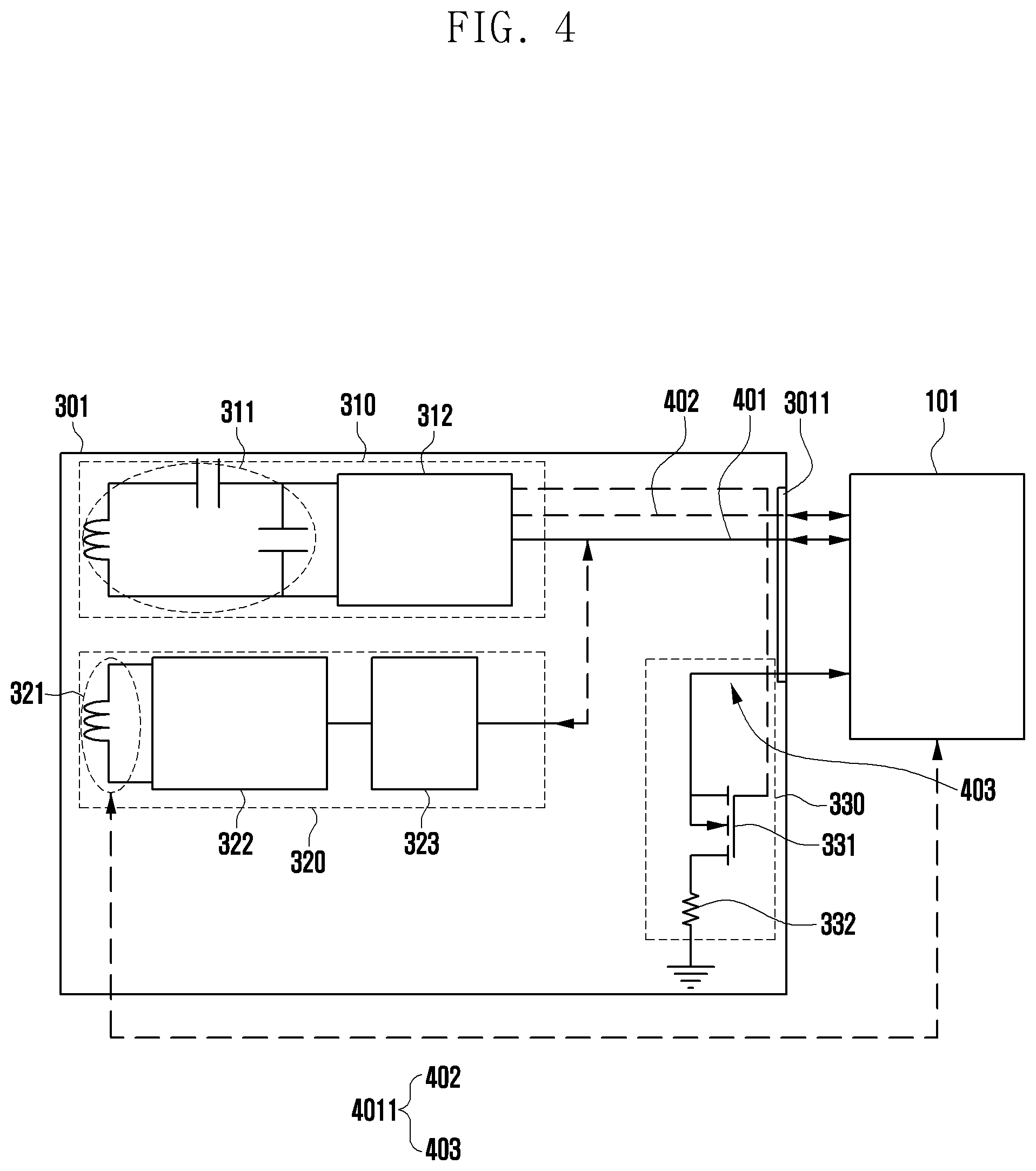 Patent US12107432 Figure 4 – Electronic device and method for controlling operation of electronic device