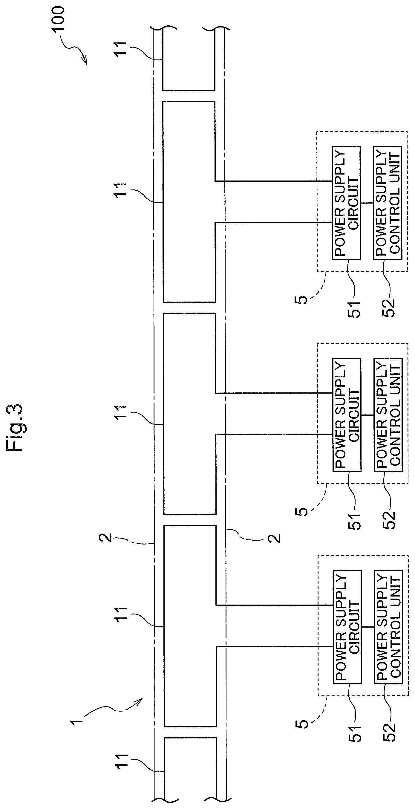 Patent US12107433 Figure 3 – Contactless power feeding facility