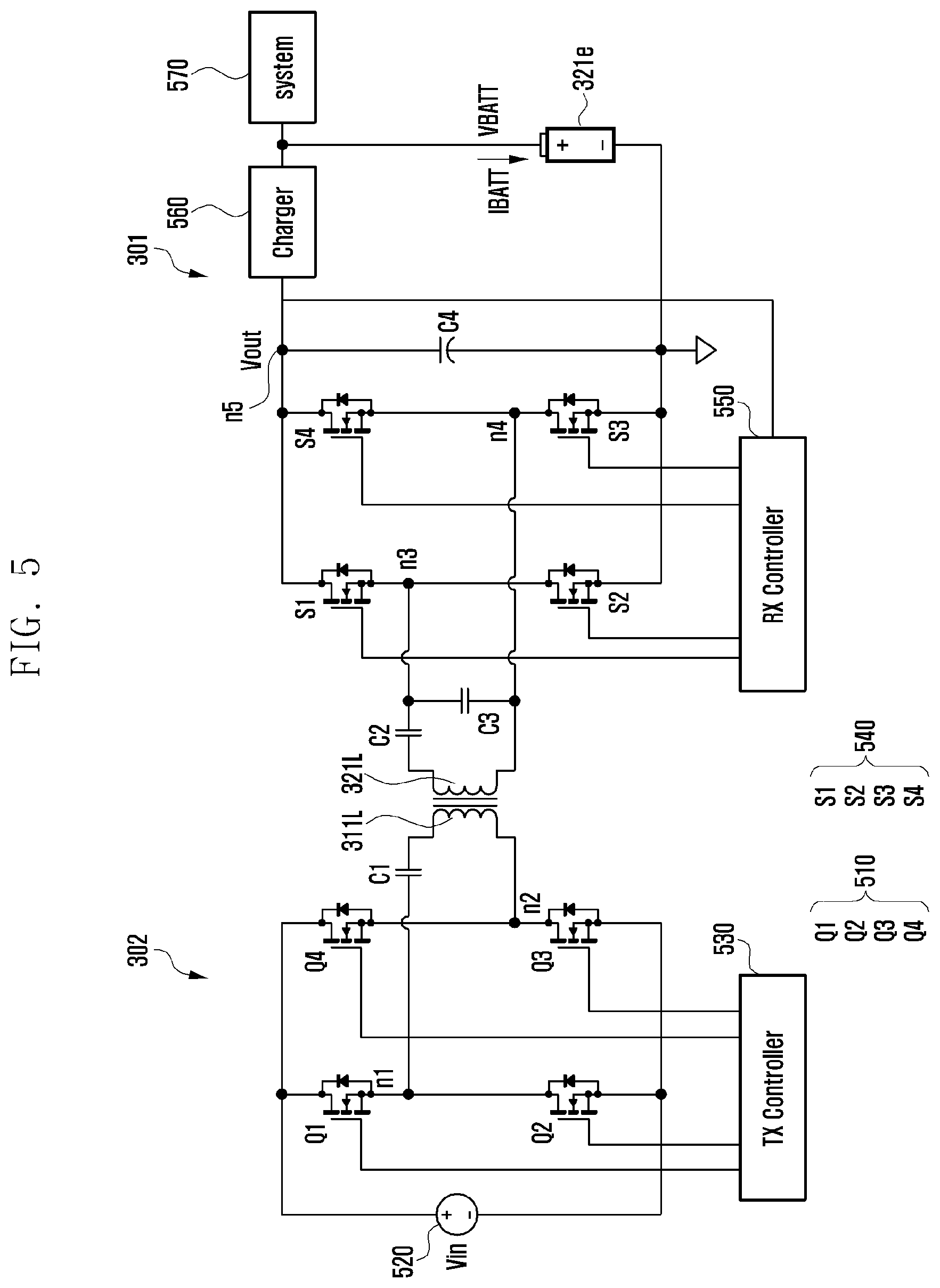 Patent US12107435 Figure 5 – PWM method for wireless charging system