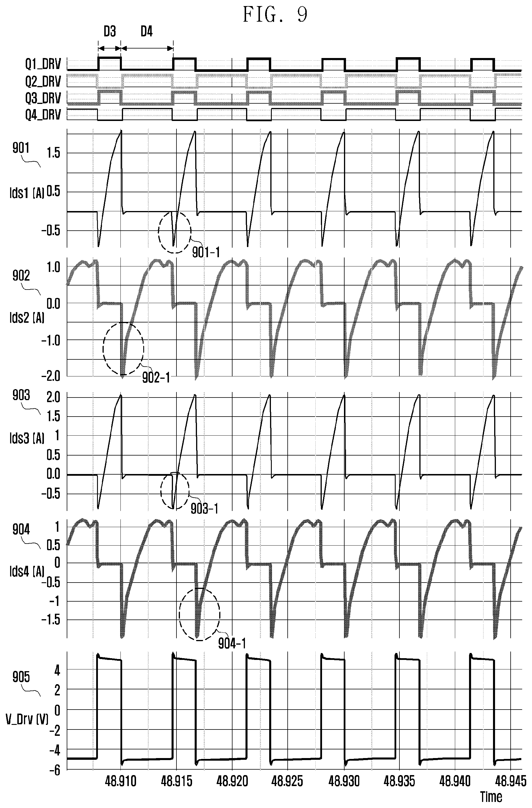 Patent US12107435 Figure 9 – PWM method for wireless charging system