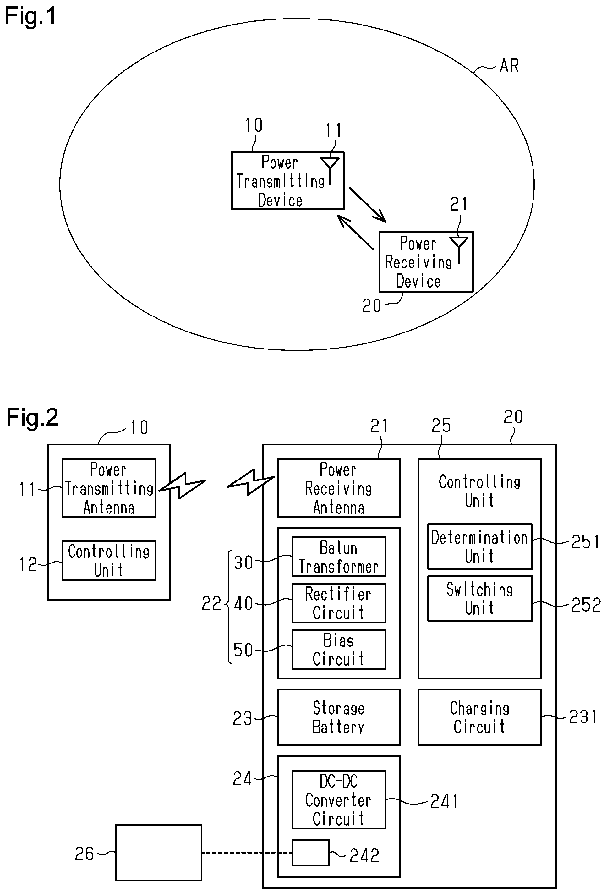Patent US12107438 Figure 1 – Power receiving device