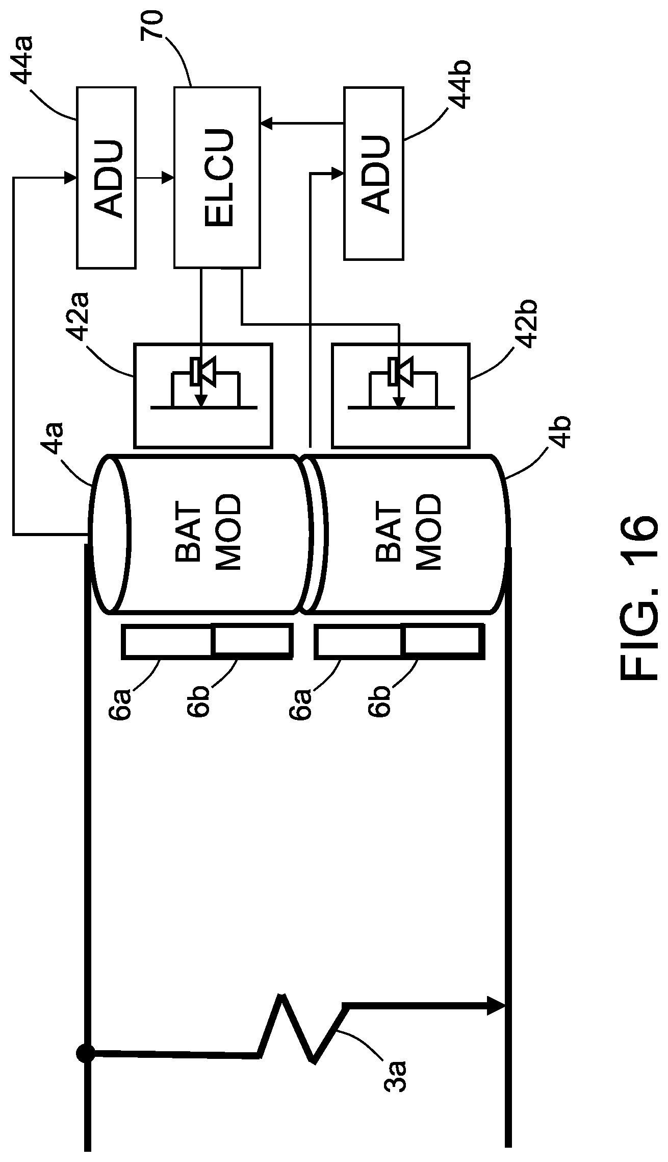 Patent US12107447 Figure 15 – Apparatus and methods for arc detection, fault isolation, and battery system reconfiguration