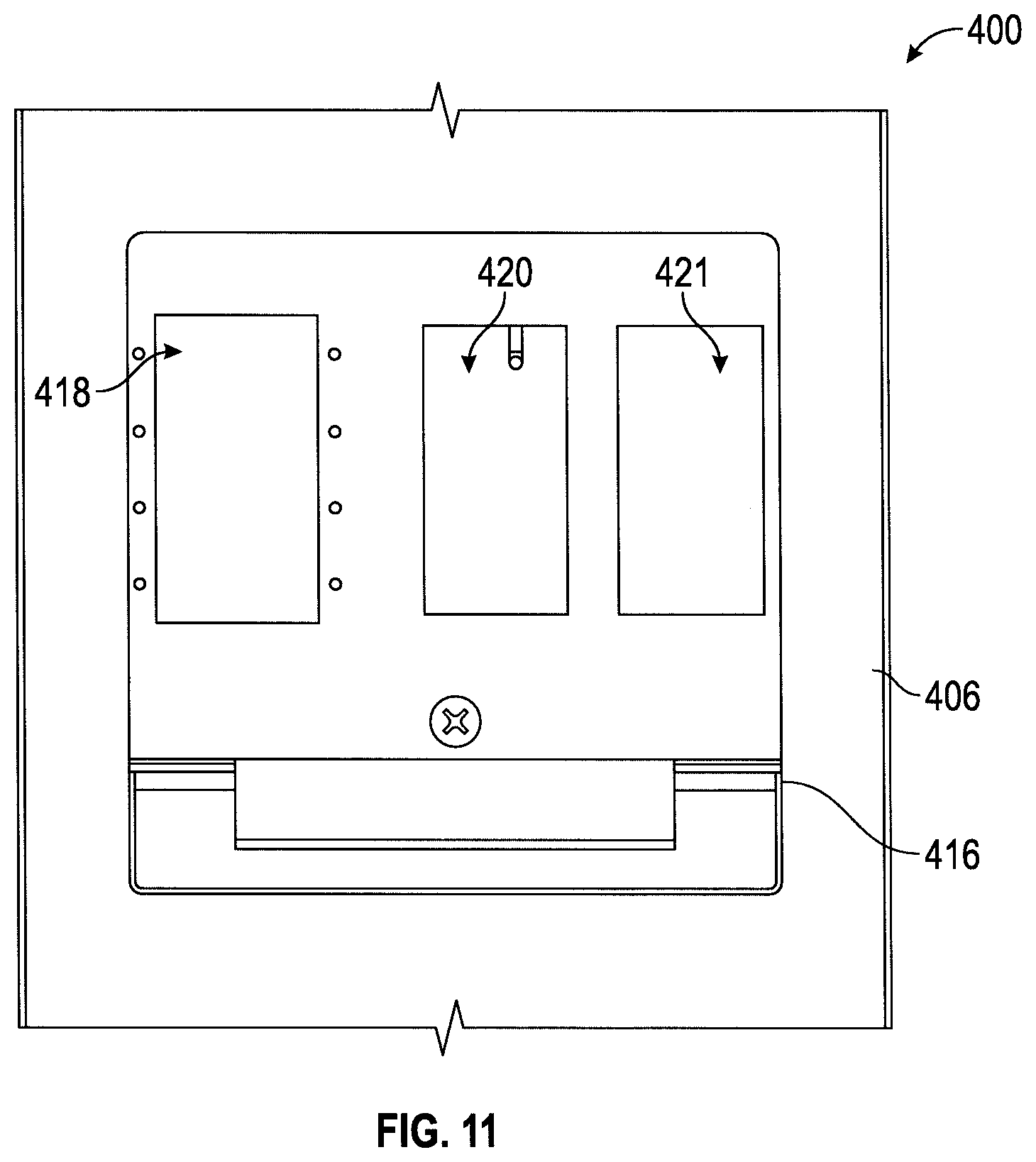 Patent US12107448 Figure 10 – Outdoor lighting and power charging station