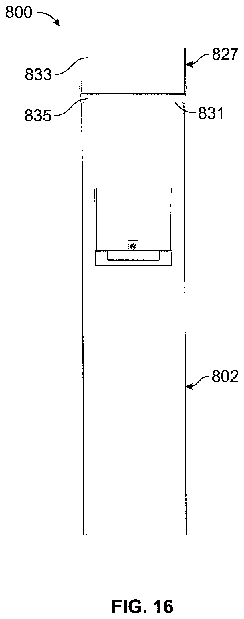 Patent US12107448 Figure 15 – Outdoor lighting and power charging station