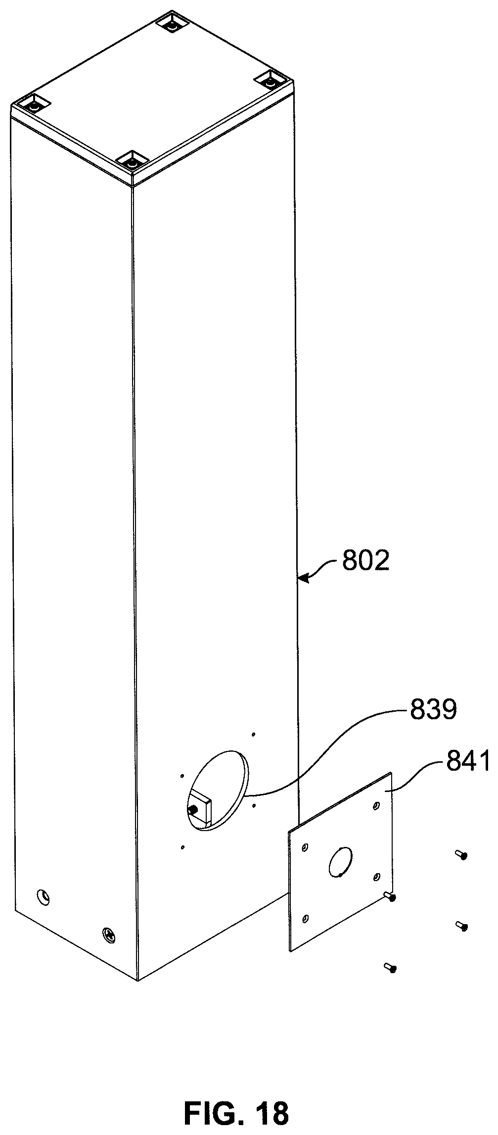 Patent US12107448 Figure 17 – Outdoor lighting and power charging station