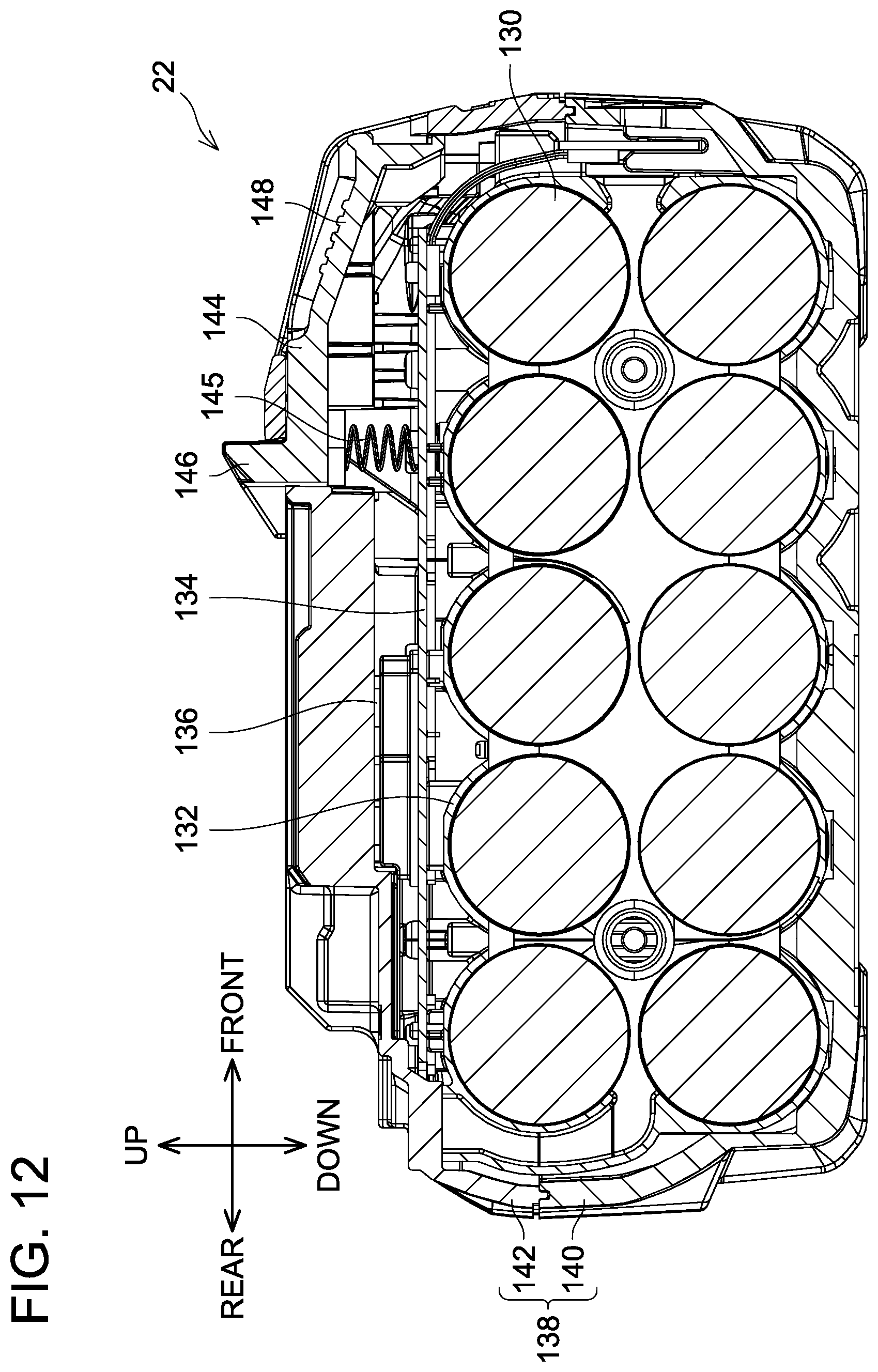 Patent US12107449 Figure 12 – Electrical-device system and detachable DC power source