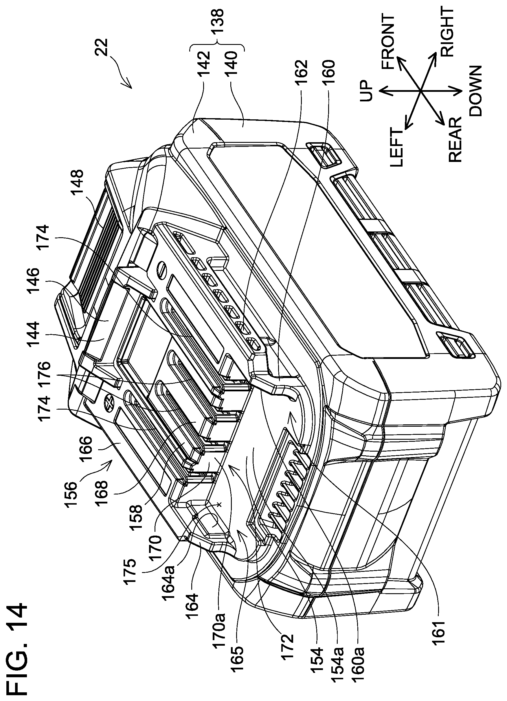 Patent US12107449 Figure 14 – Electrical-device system and detachable DC power source