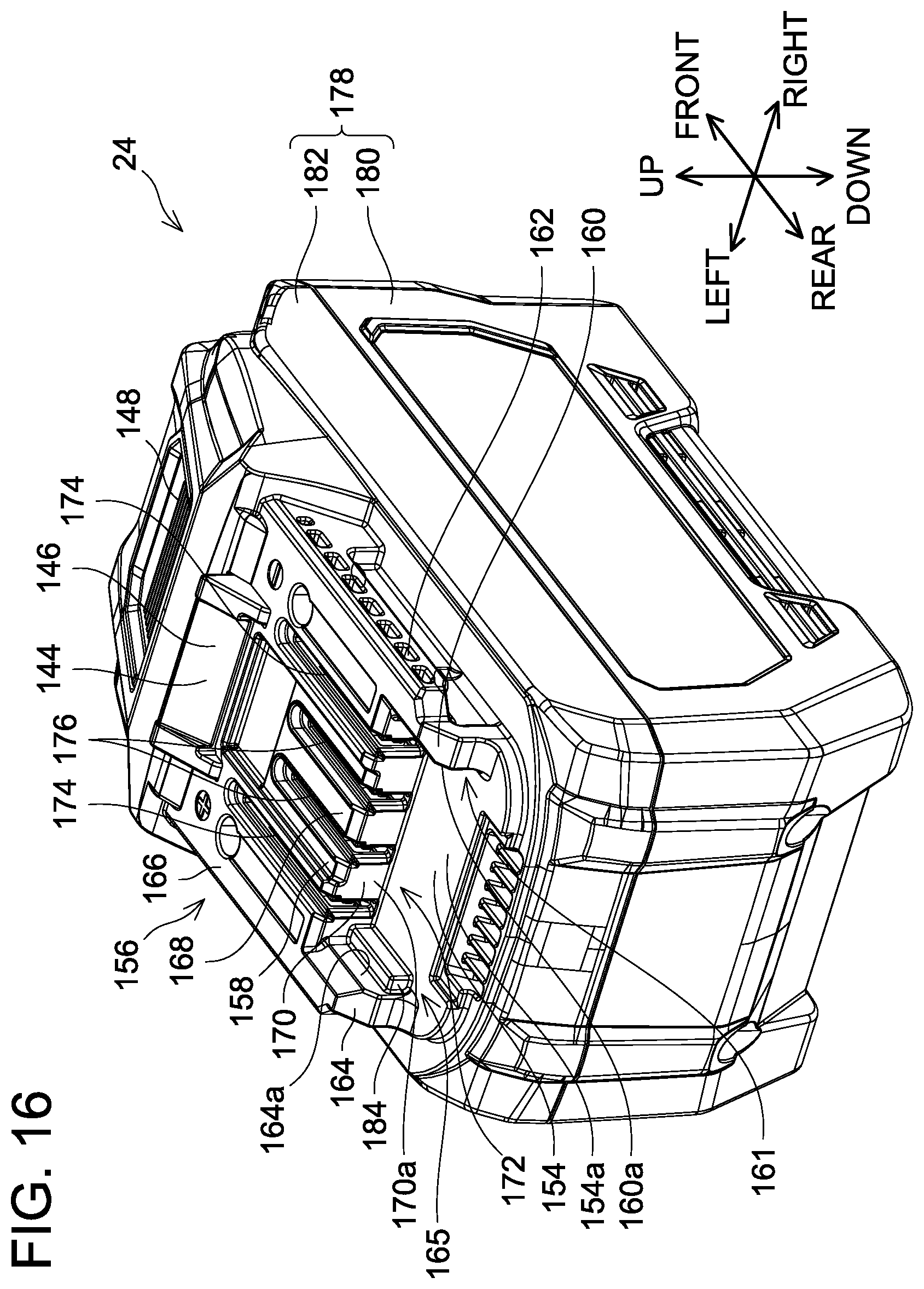 Patent US12107449 Figure 16 – Electrical-device system and detachable DC power source