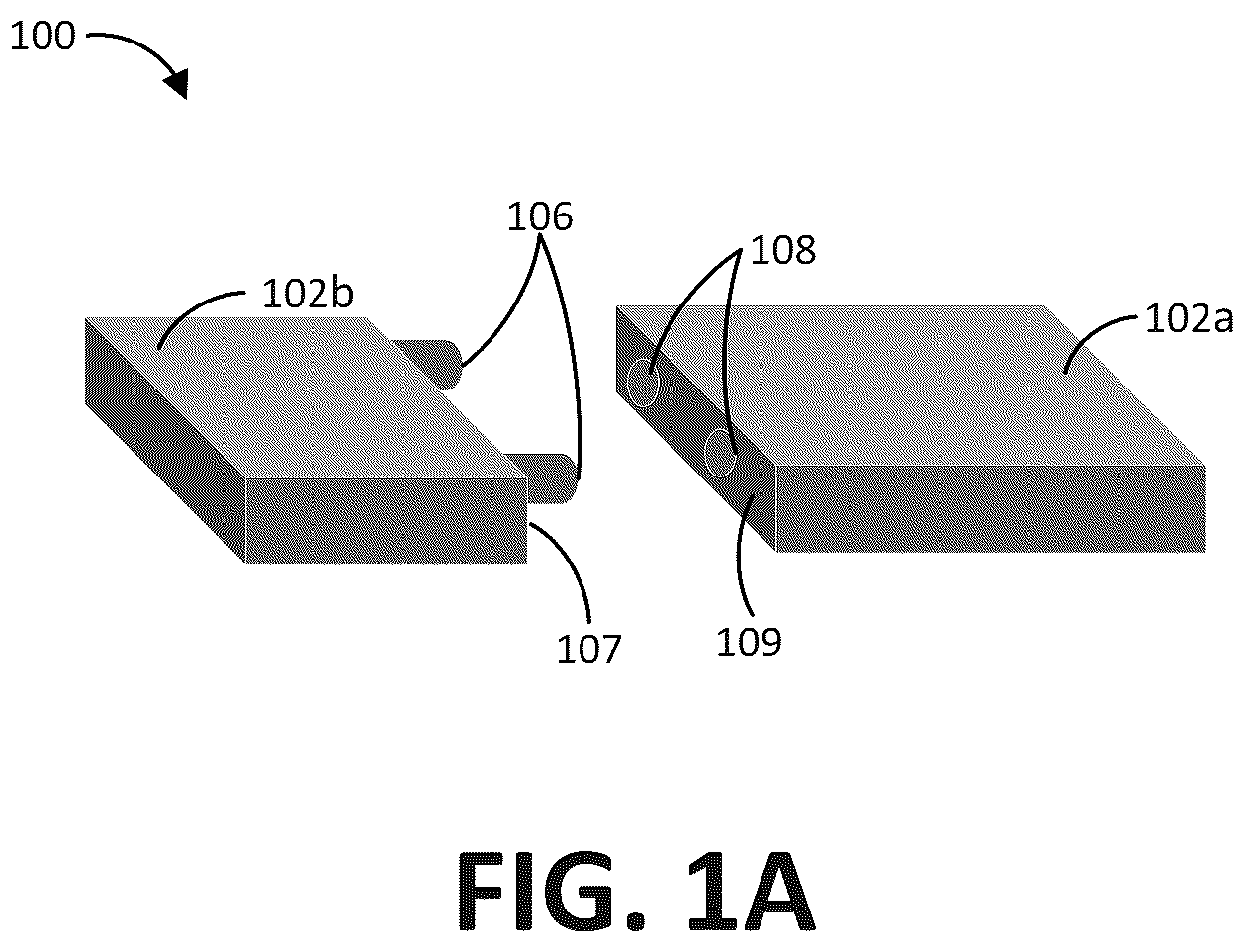 Patent US12107455 Figure 1 – Matable energy storage devices