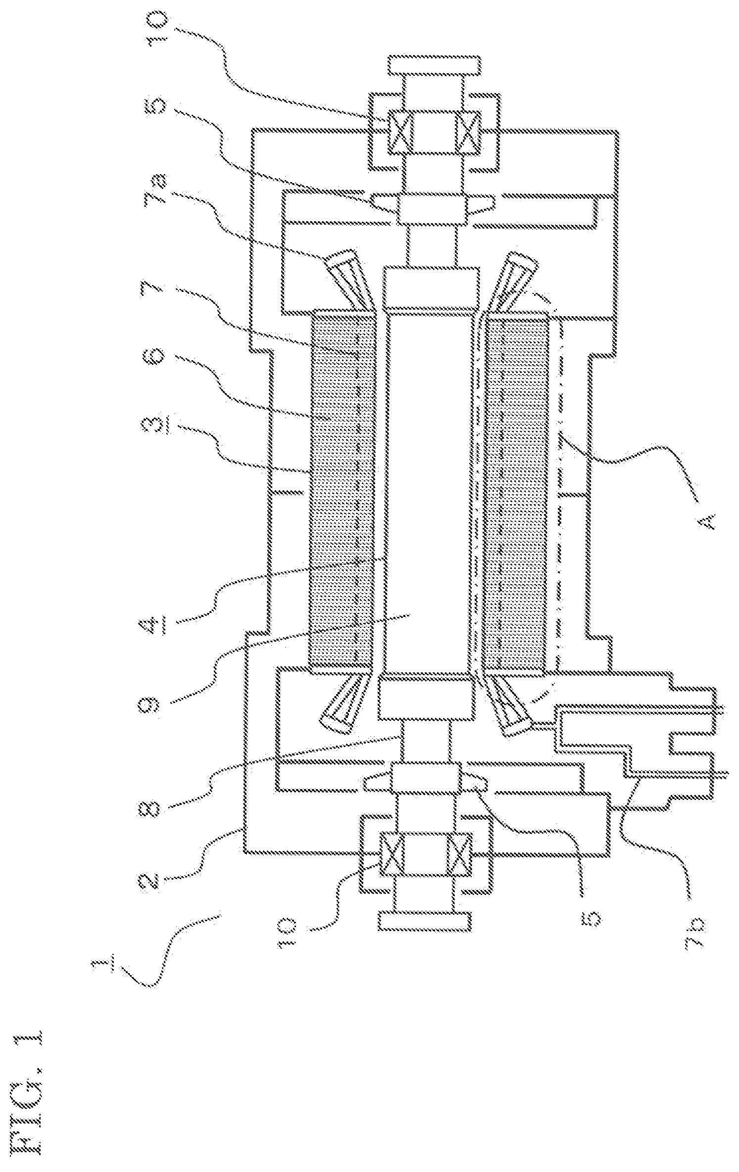 Patent US12107458 Figure 1 – Rotating electric machine and method for manufacturing rotating electric machine