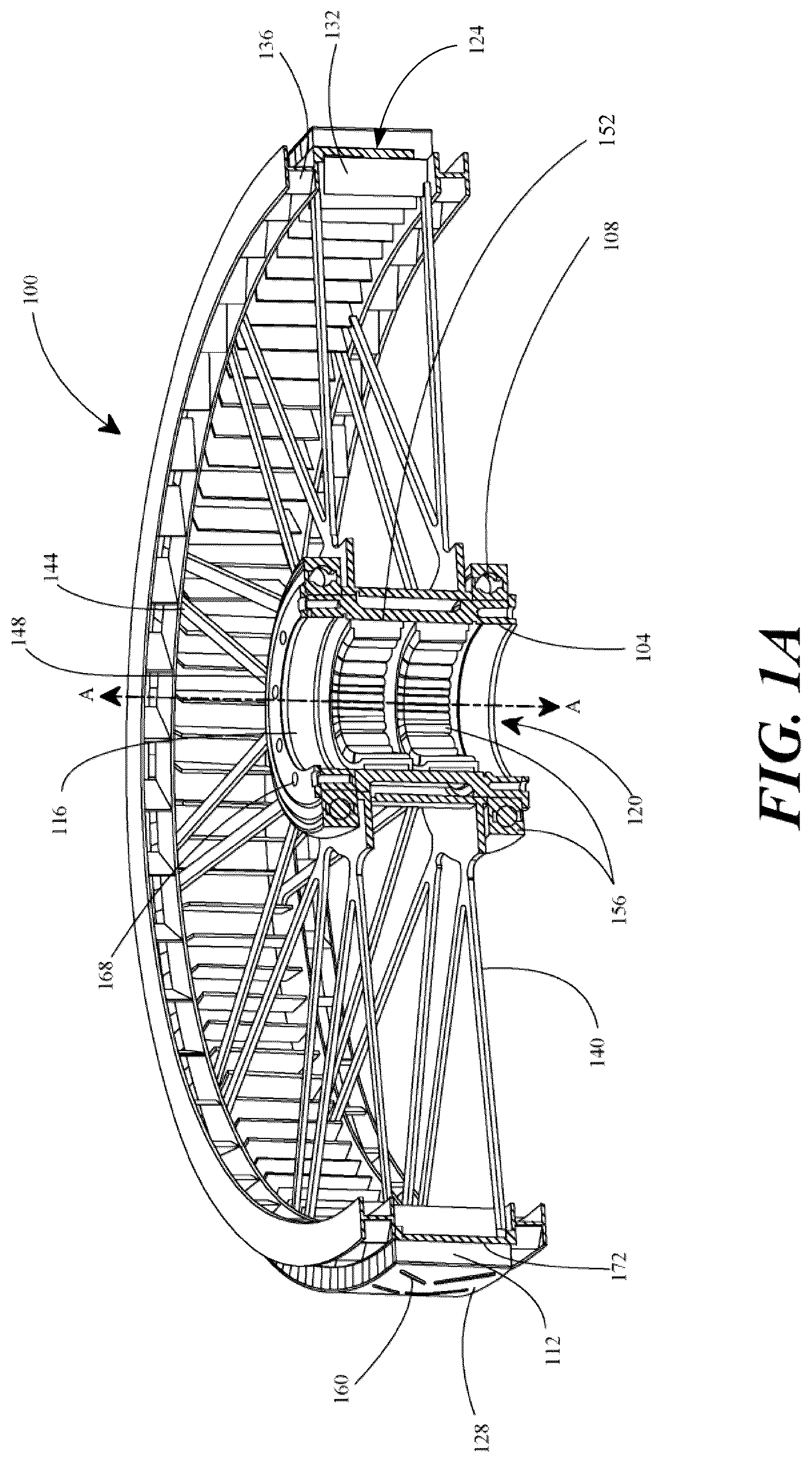Patent US12107459 Figure 1 – Rotor for an electric aircraft motor comprising a plurality of magnets