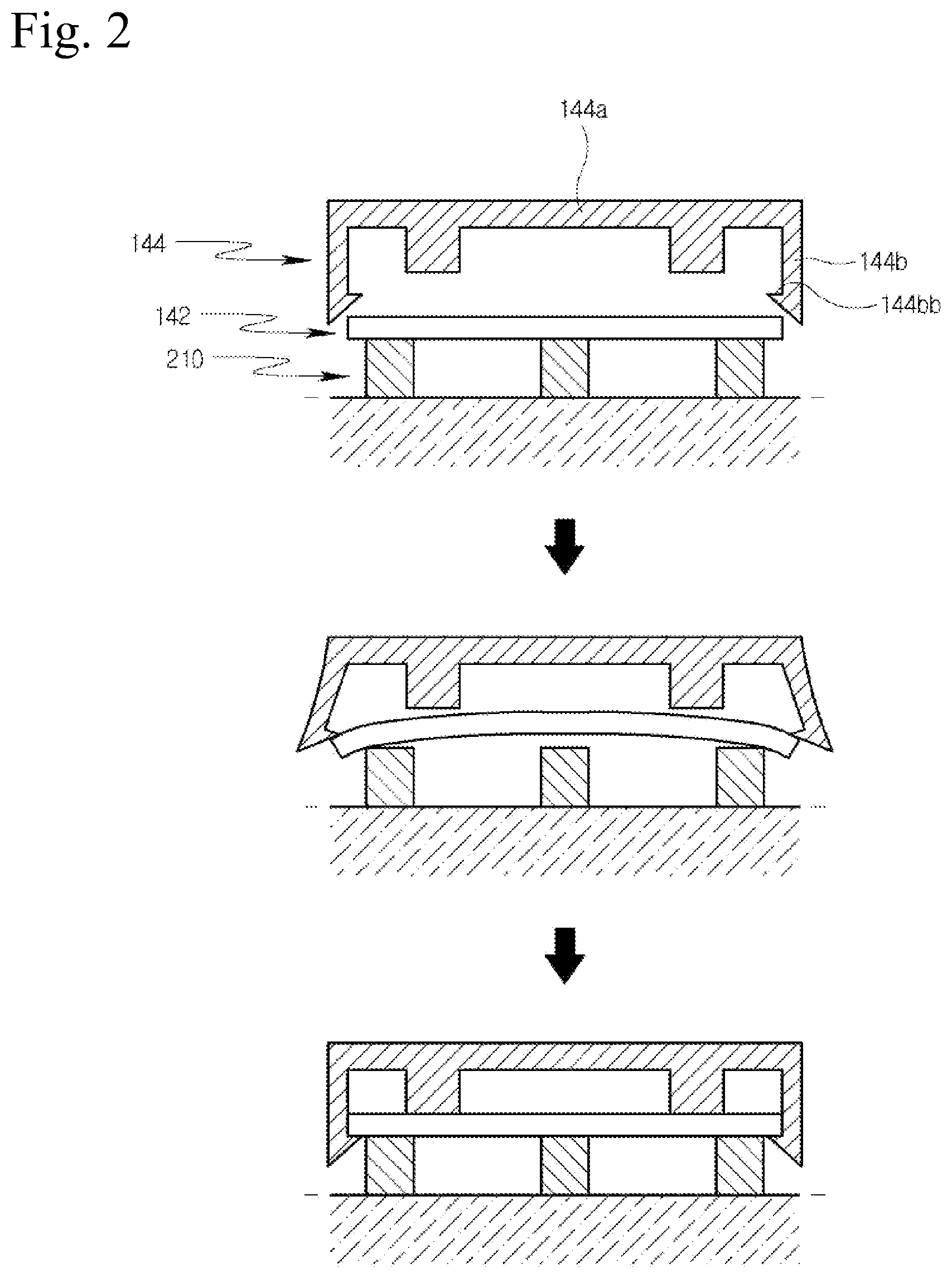 Patent US12107461 Figure 2 – Electric compressor, inverter assembly jig and inverter manufacturing method