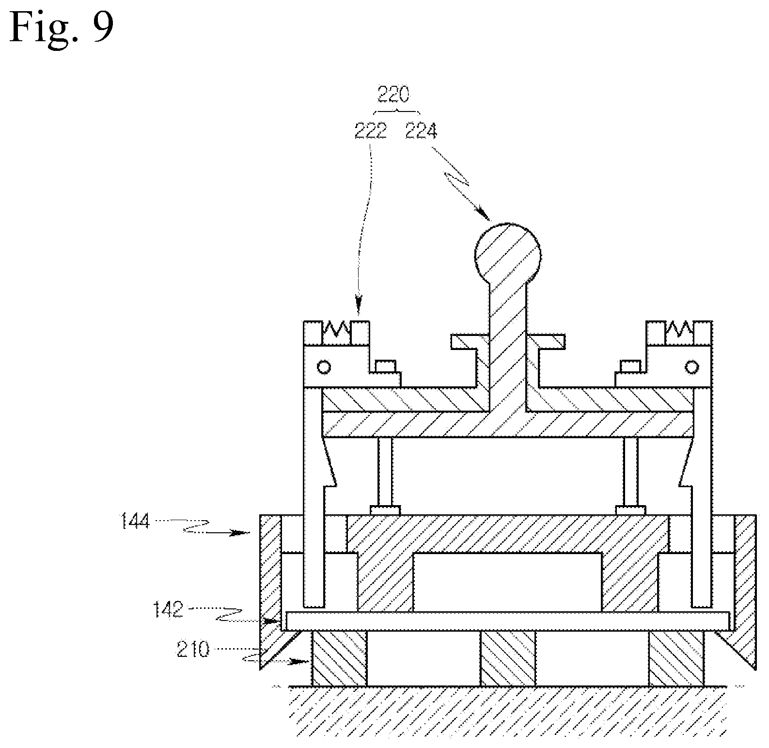 Patent US12107461 Figure 9 – Electric compressor, inverter assembly jig and inverter manufacturing method