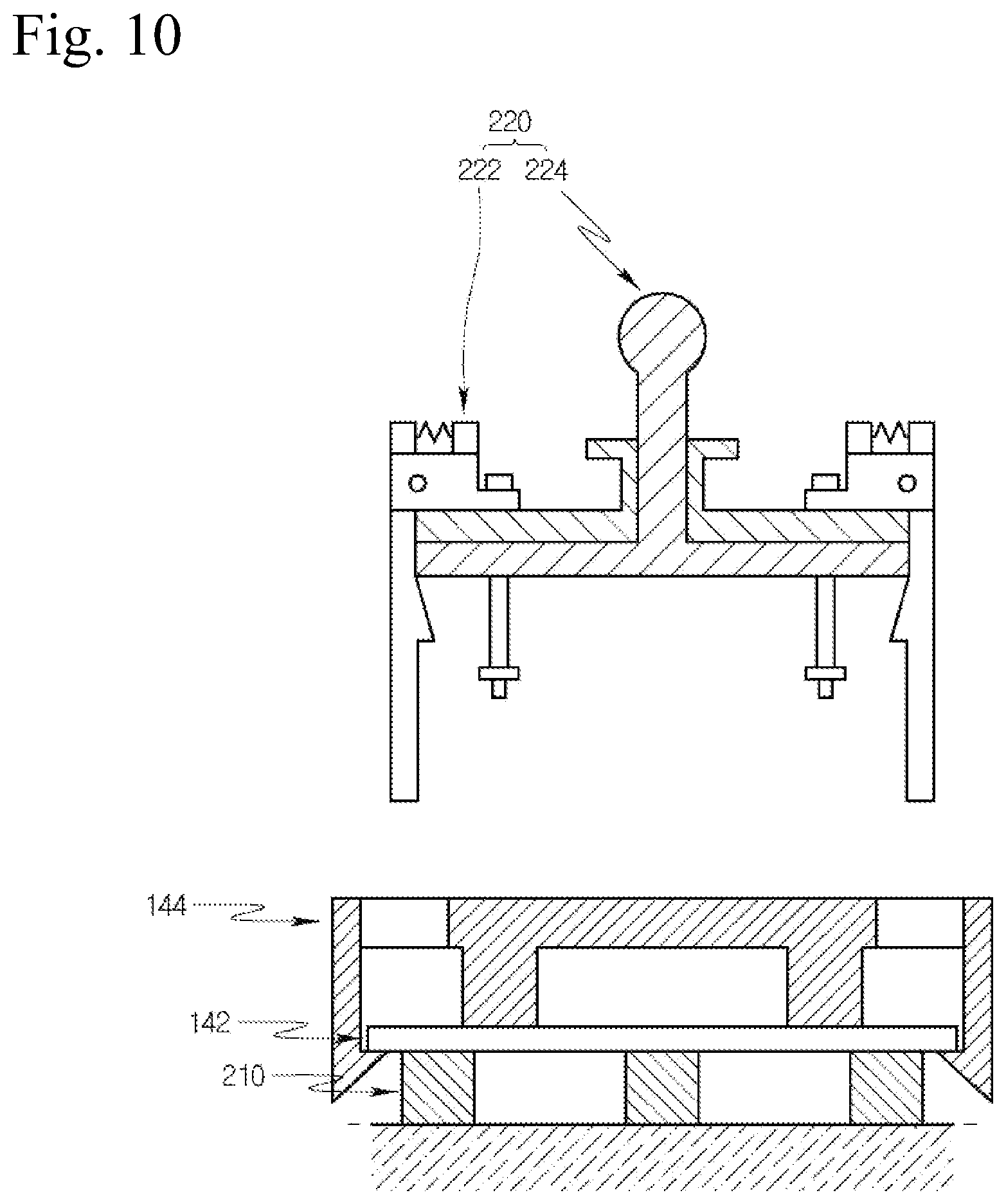 Patent US12107461 Figure 10 – Electric compressor, inverter assembly jig and inverter manufacturing method
