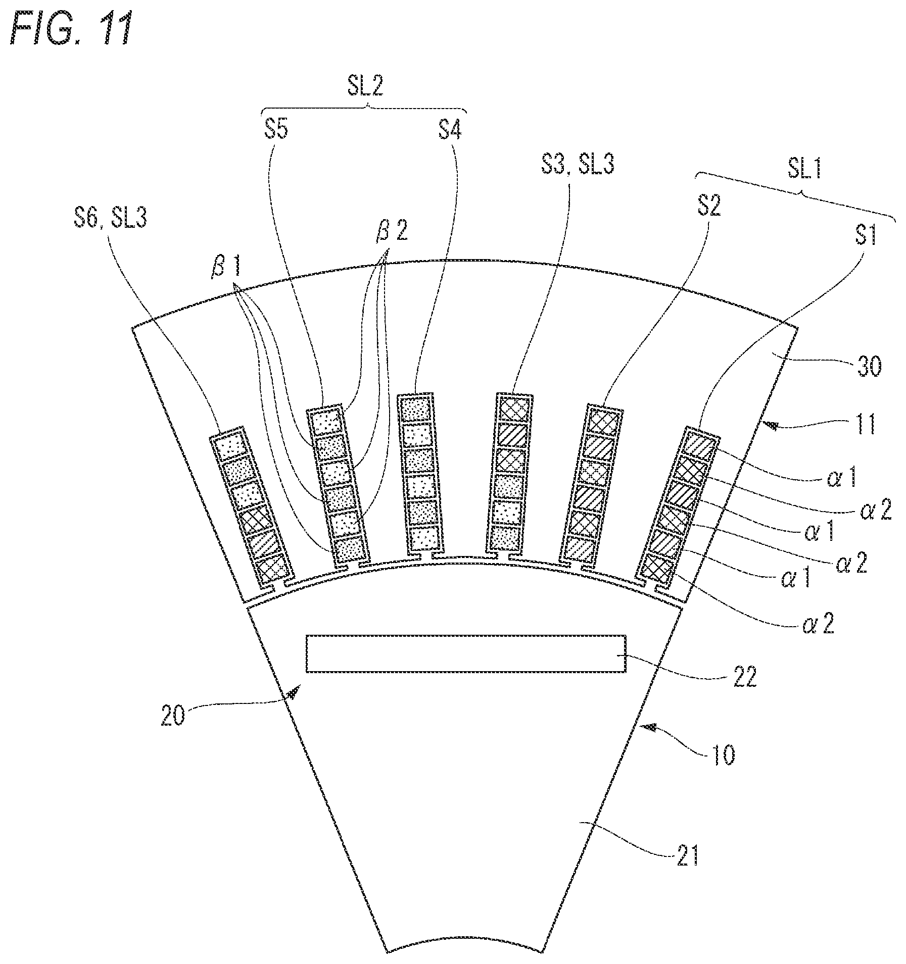 Patent US12107462 Figure 11 – Power supply circuit and rotary electric machine system