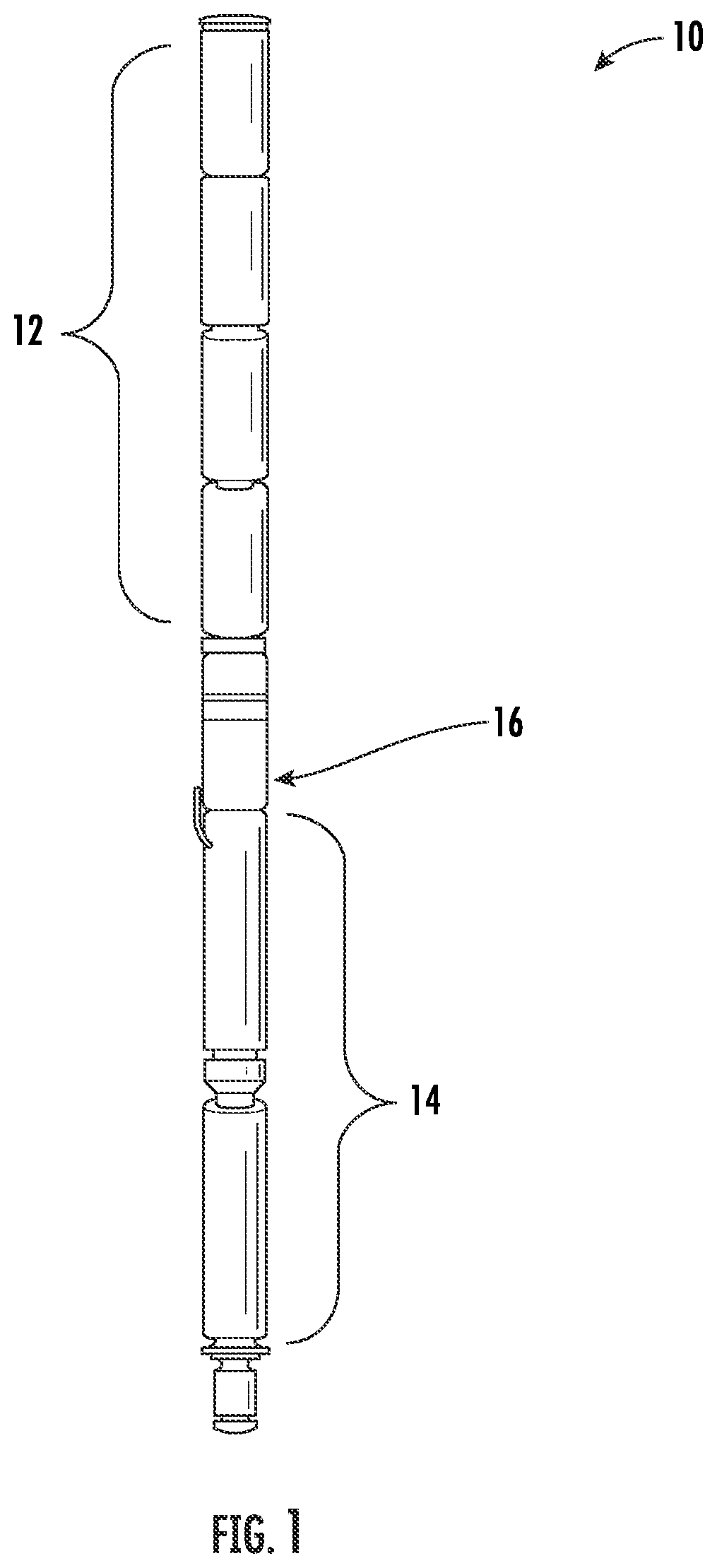 Patent US12107465 Figure 1 – Motor using permanent magnets and induction windings for use with an electrical submersible pump