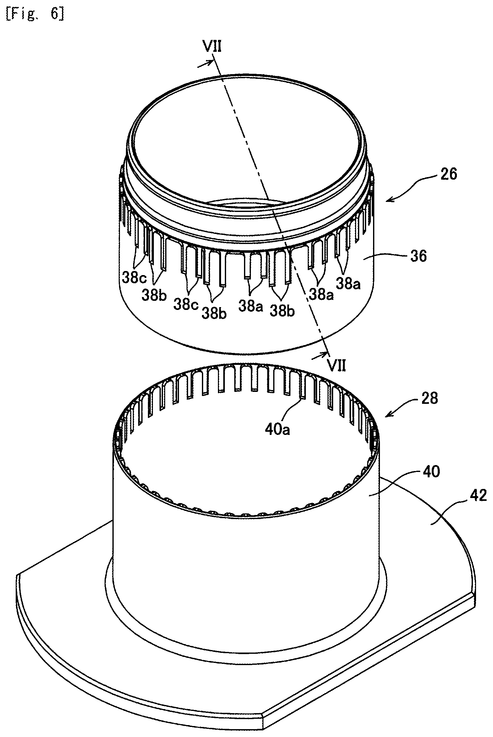 Patent US12107466 Figure 7 – Twisting method of coil segments, twisting jig and twisting apparatus