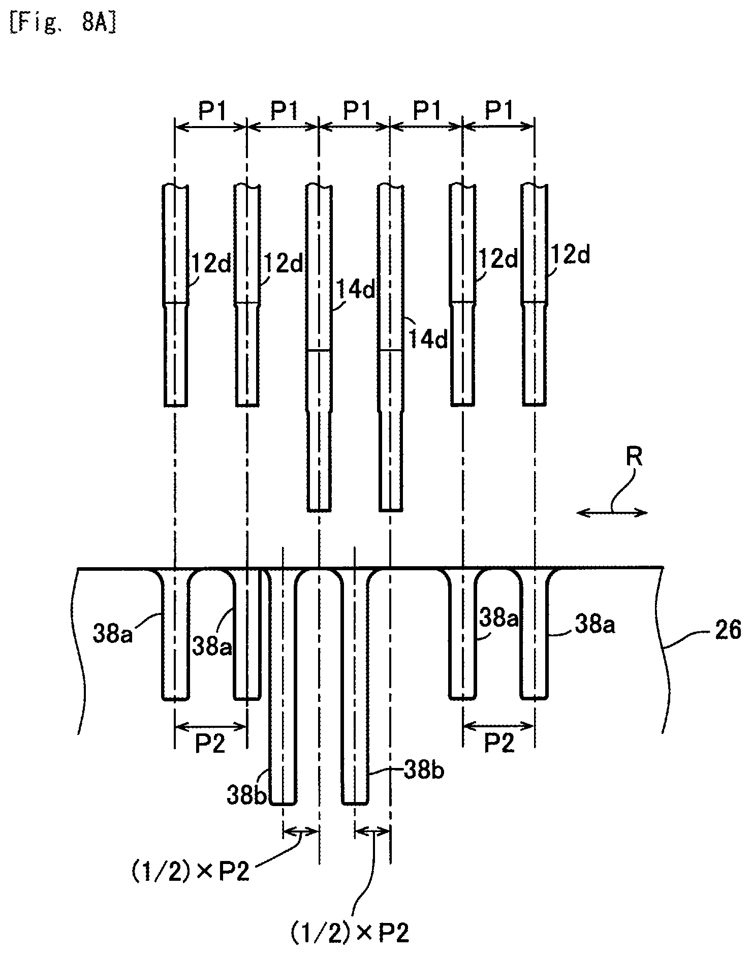 Patent US12107466 Figure 9 – Twisting method of coil segments, twisting jig and twisting apparatus