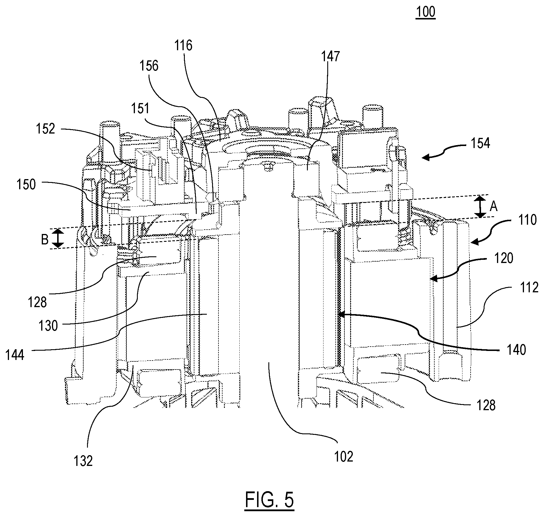 Patent US12107468 Figure 5 – Brushless DC motor having high power density for power tool