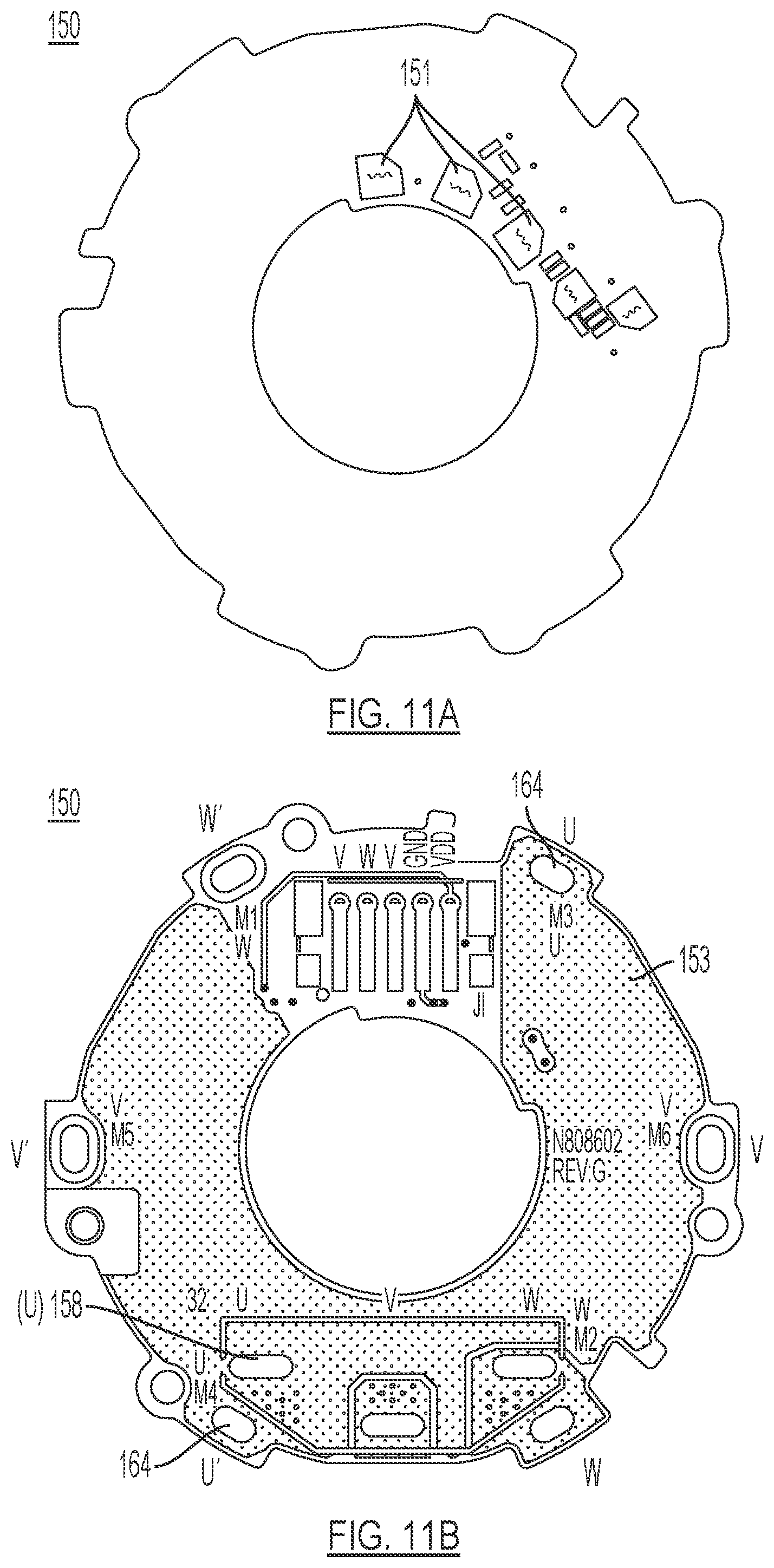 Patent US12107468 Figure 11 – Brushless DC motor having high power density for power tool
